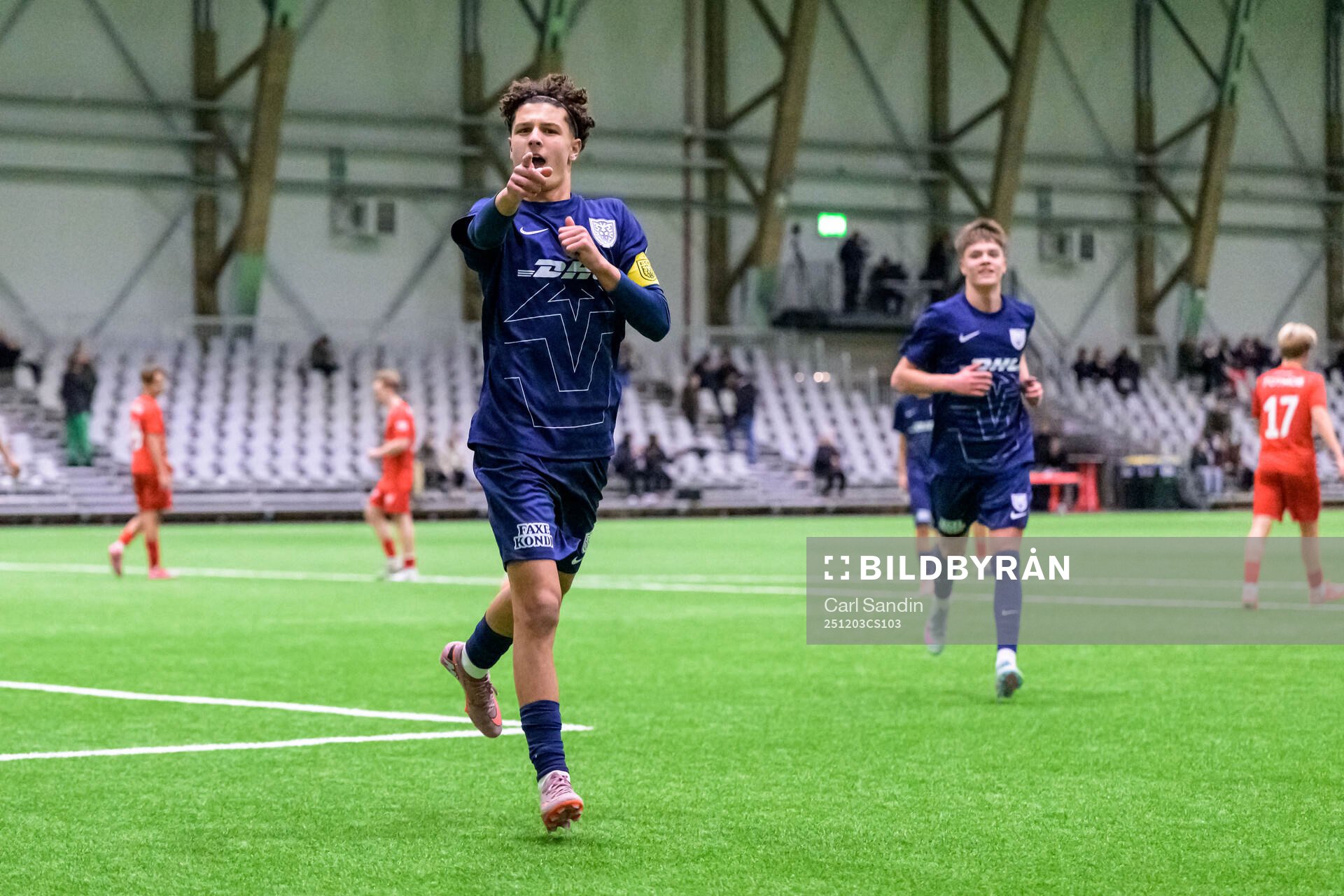 Nordsjällands Leutrim Callaku jublar