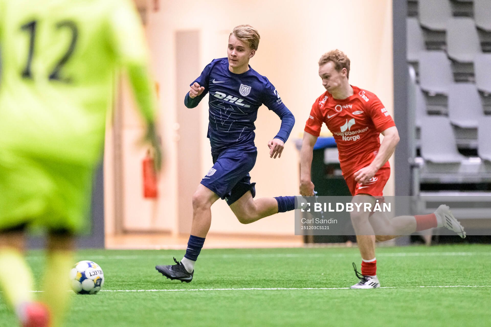 Nordsjällands Lasse Gernay och Branns Marius Endresen