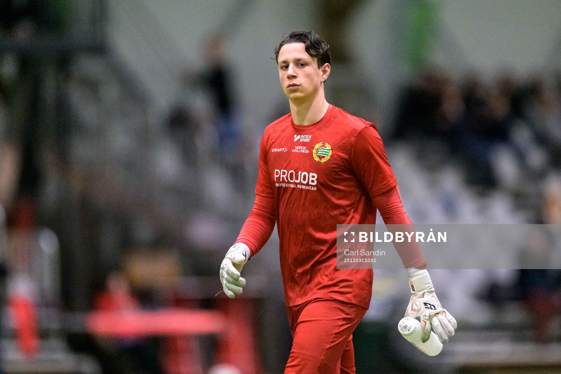 Hammarbys målvakt Leon Cornaire