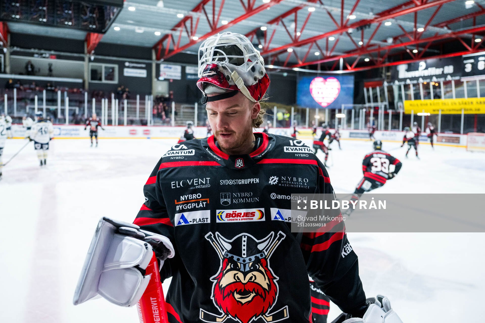 Nybros målvakt Tex Williamsson