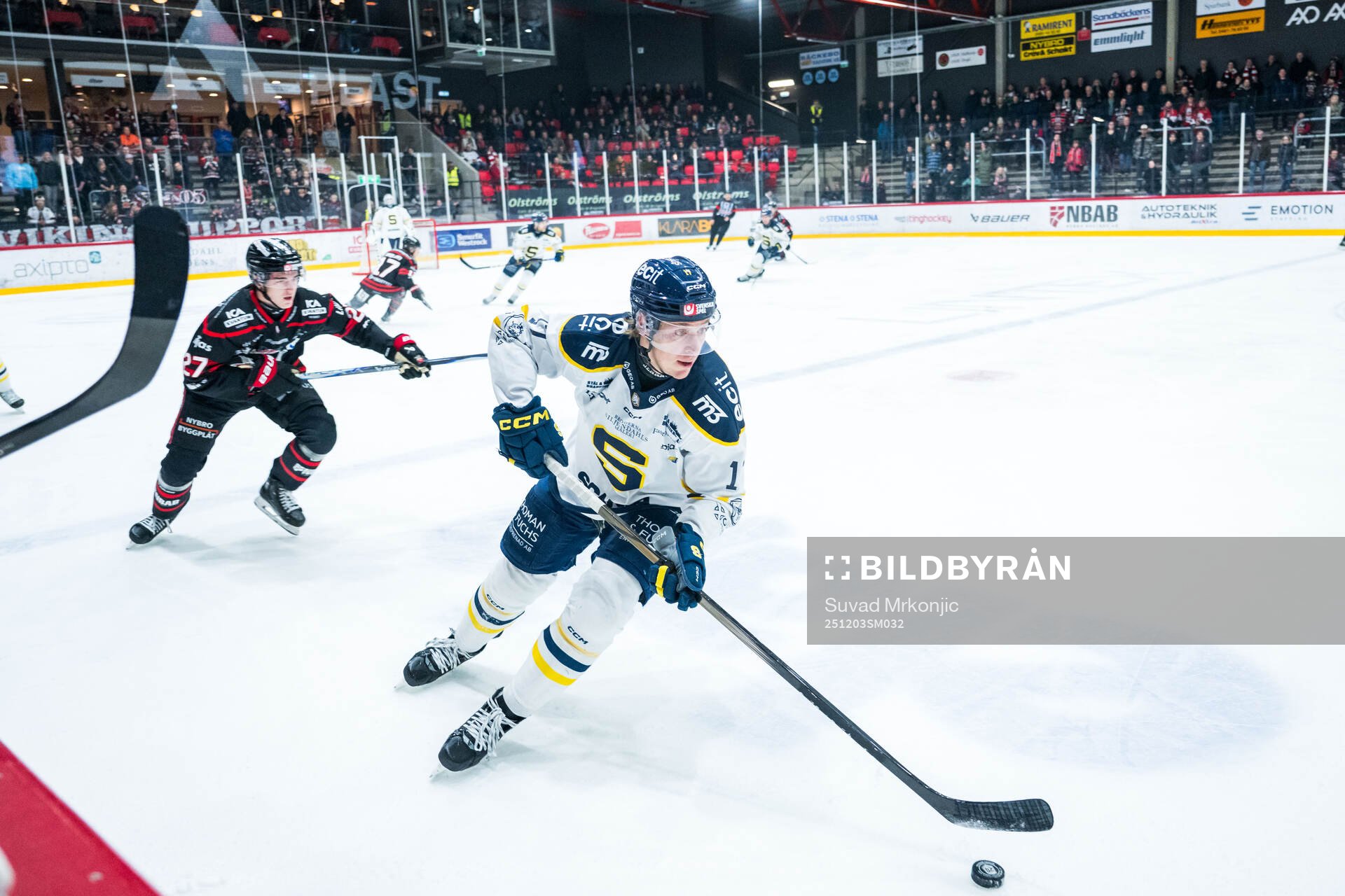 Nybros Joel Kant och Södertäljes Carter Ashton