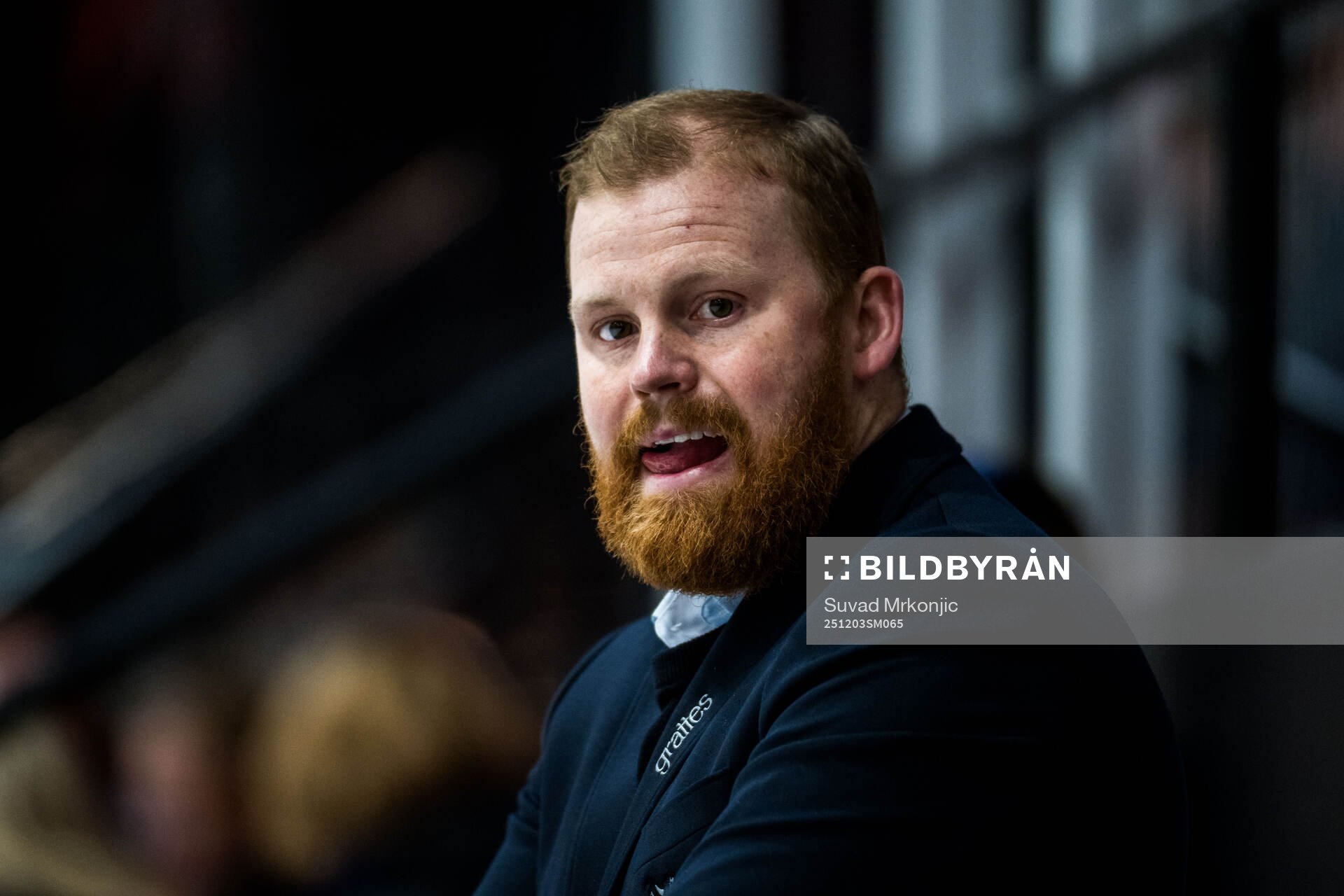 Nybros assisterande tränare Robin Wengdahl