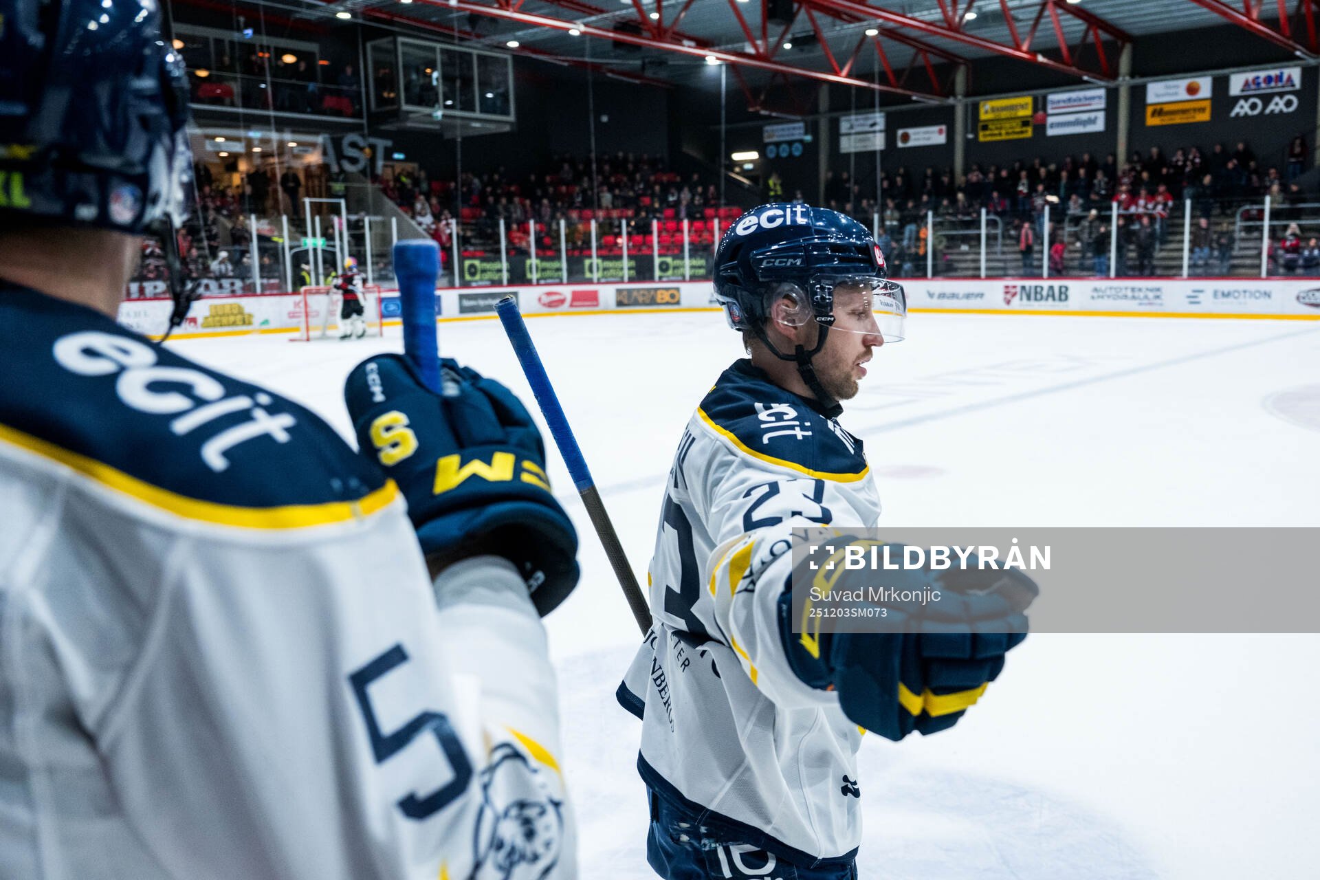 Södertäljes William Eriksson jublar