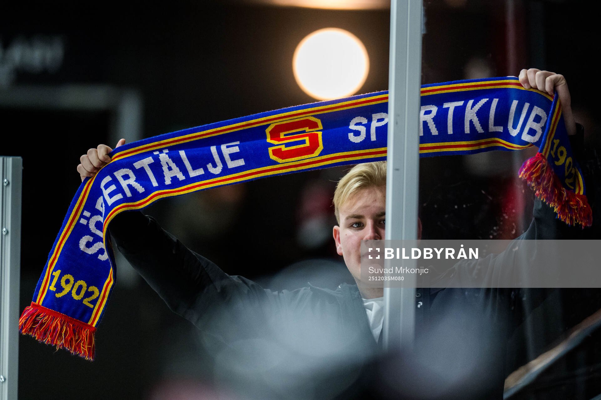 En Södertäljesupporter