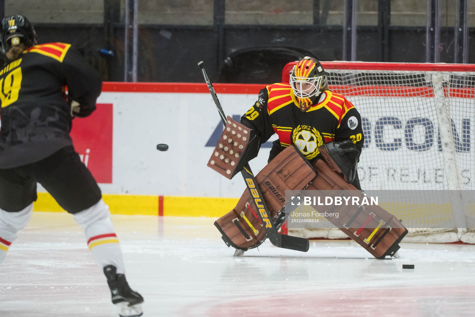 Brynäs målvakt Klara Peslarova
