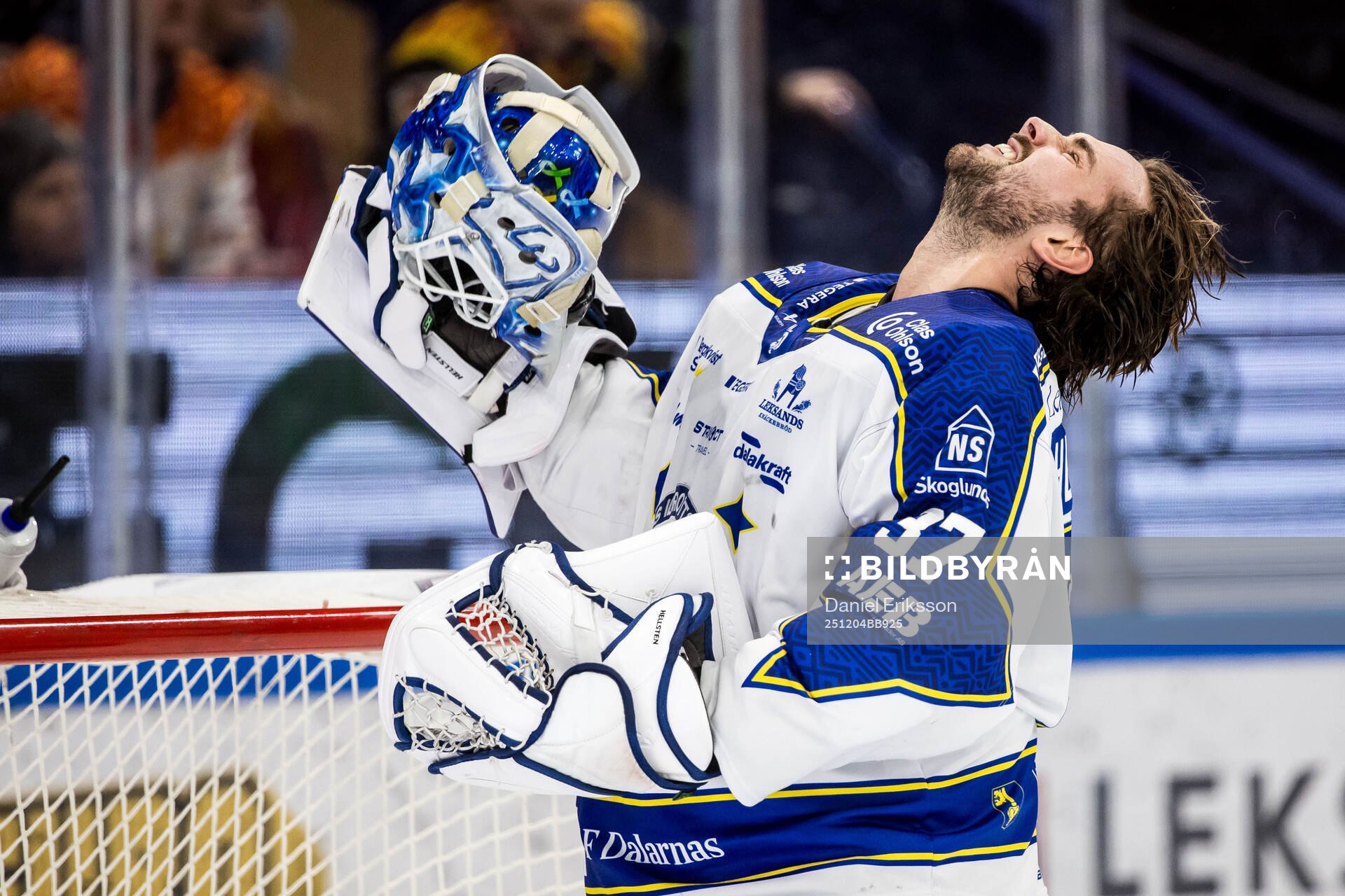 Leksands målvakt Jakob Hellsten