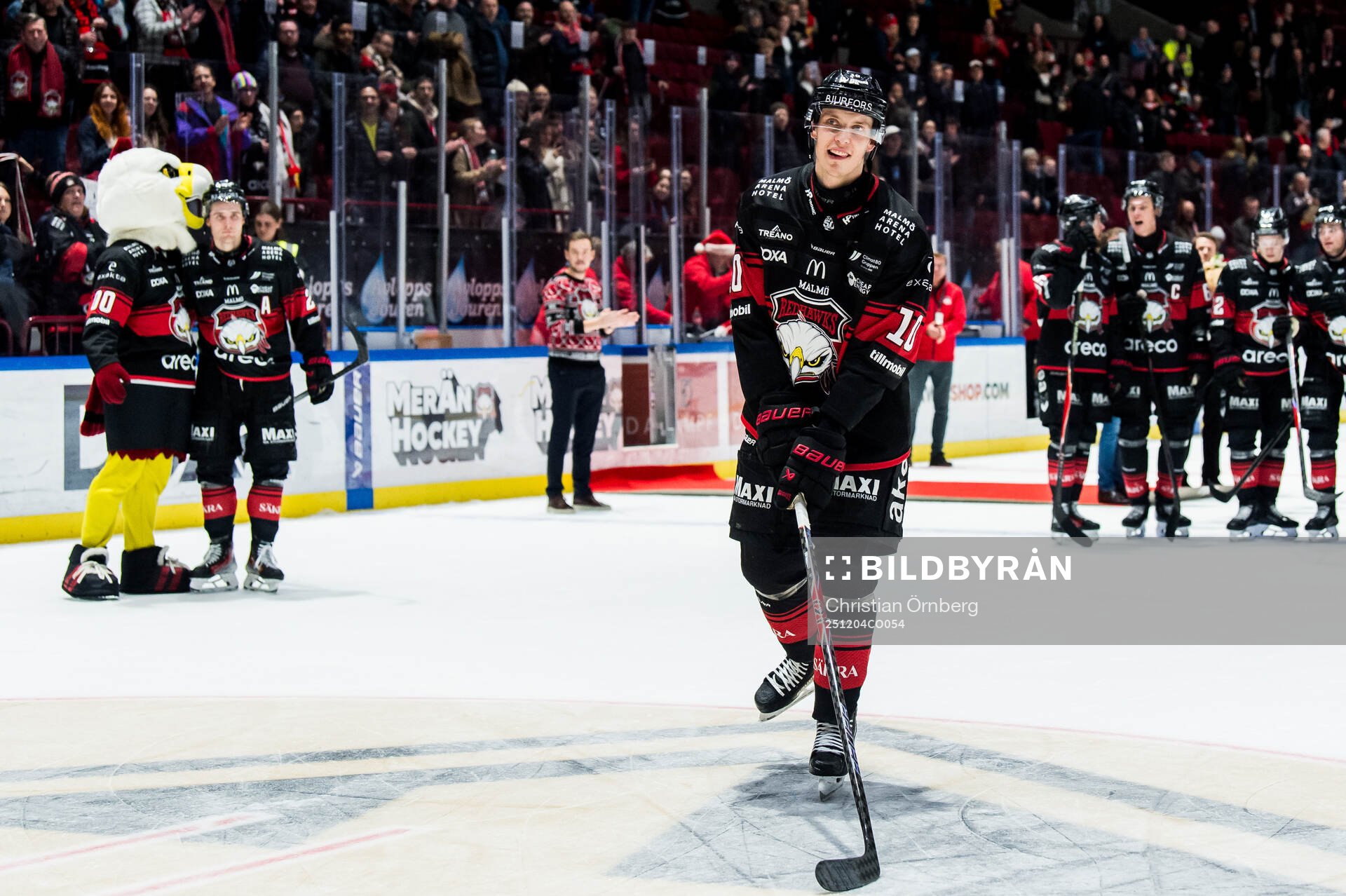Malmö Redhawks William Von Barnekow jublar