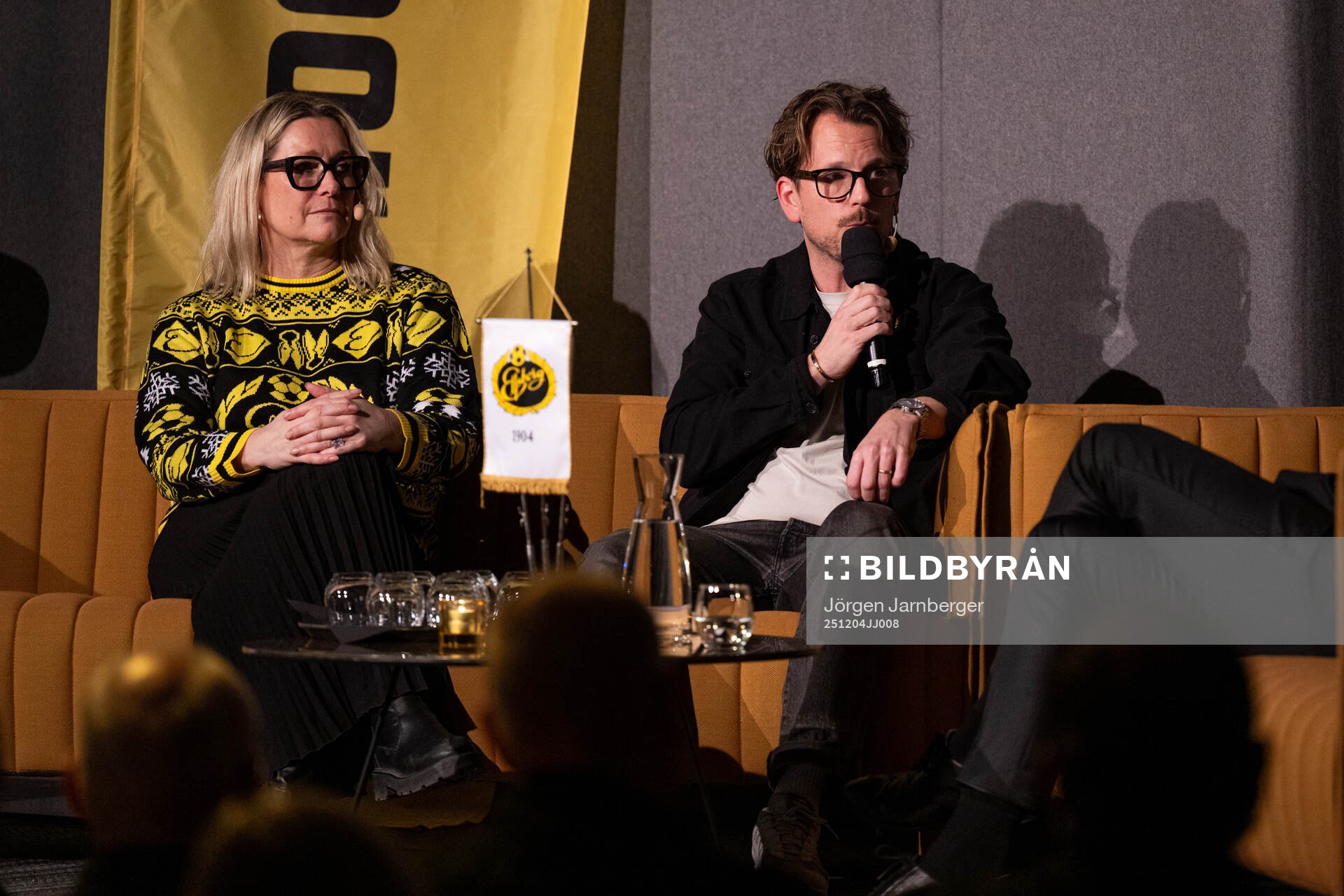 Paneldiskussion med Elfsborgs Sissi Madius och Alexander