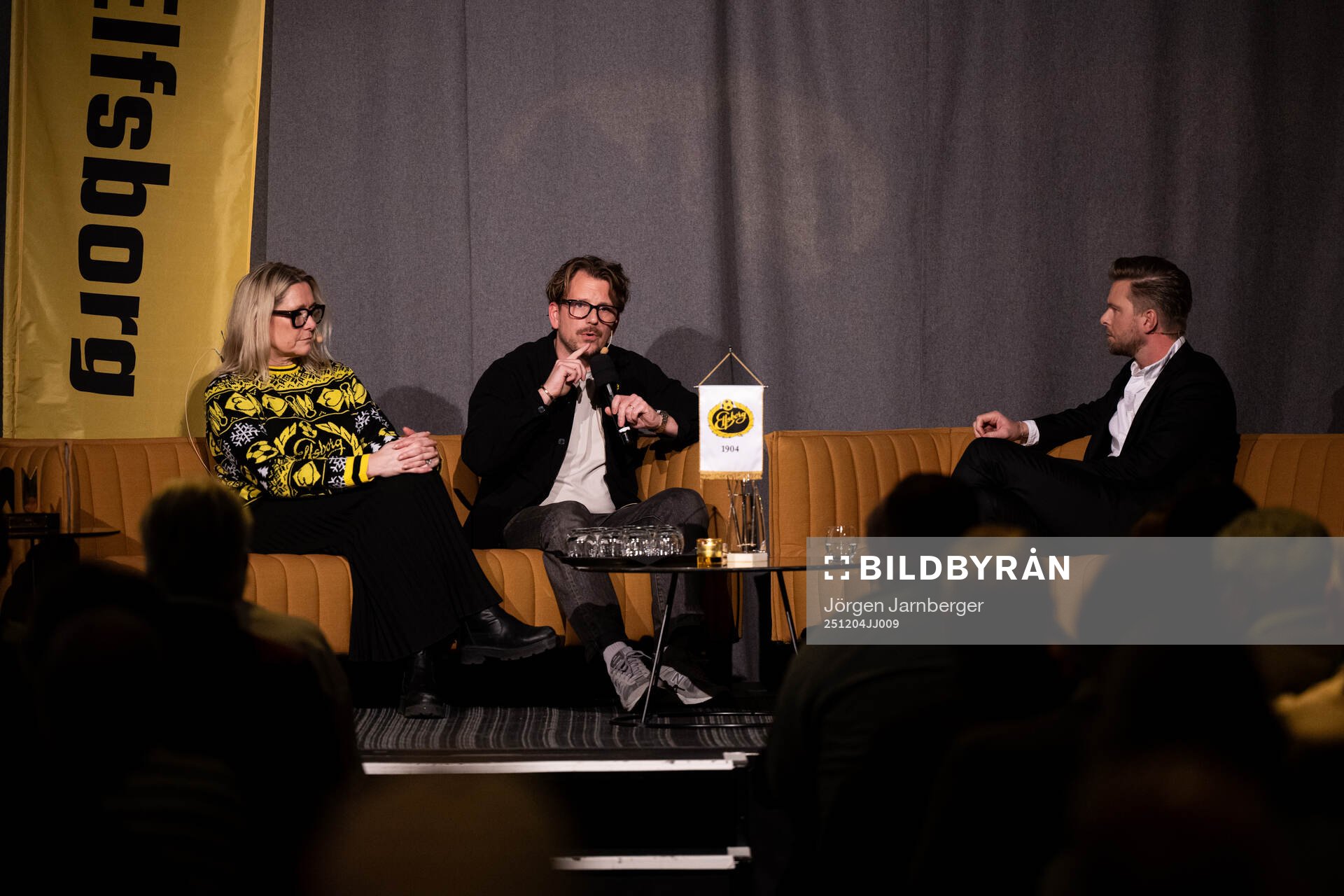 Paneldiskussion med Elfsborgs Sissi Madius och Alexander