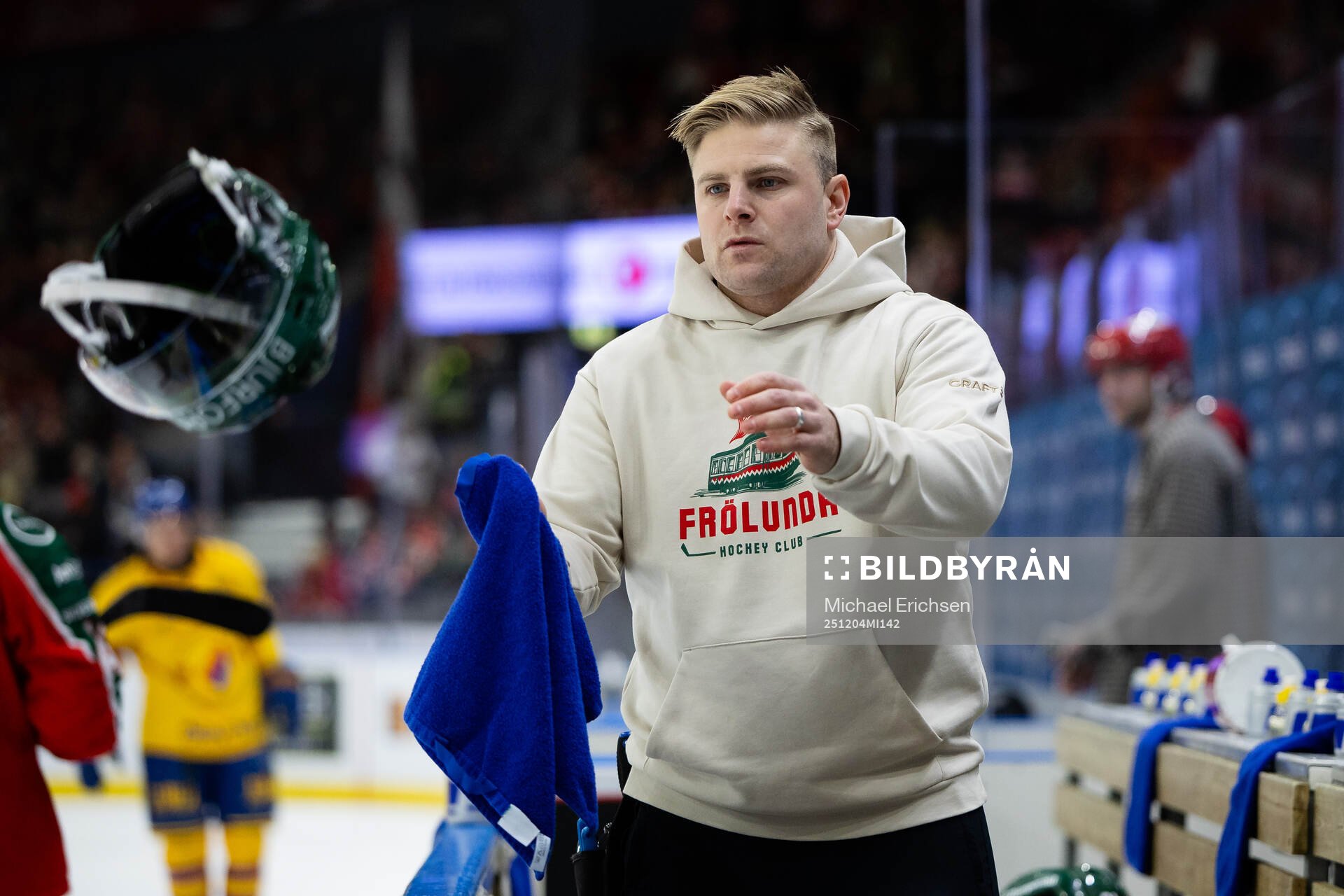 Frölundas materialförvaltare Jonas Elofsson