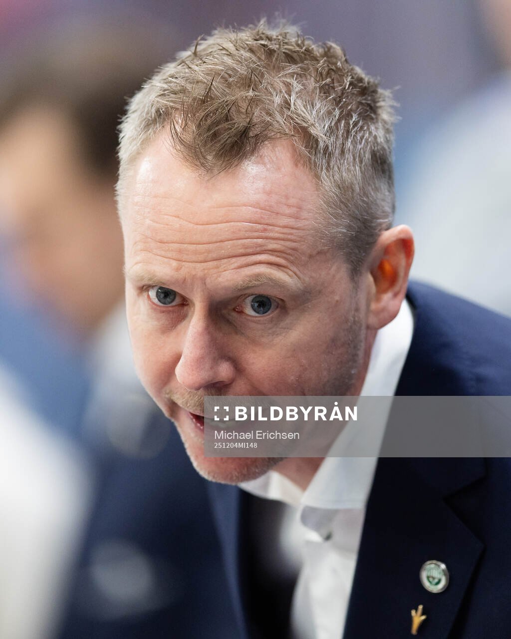 Frölundas tränare Robert Ohlsson