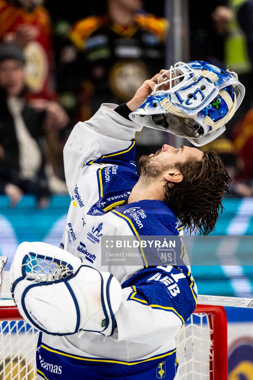 Leksands målvakt Jakob Hellsten