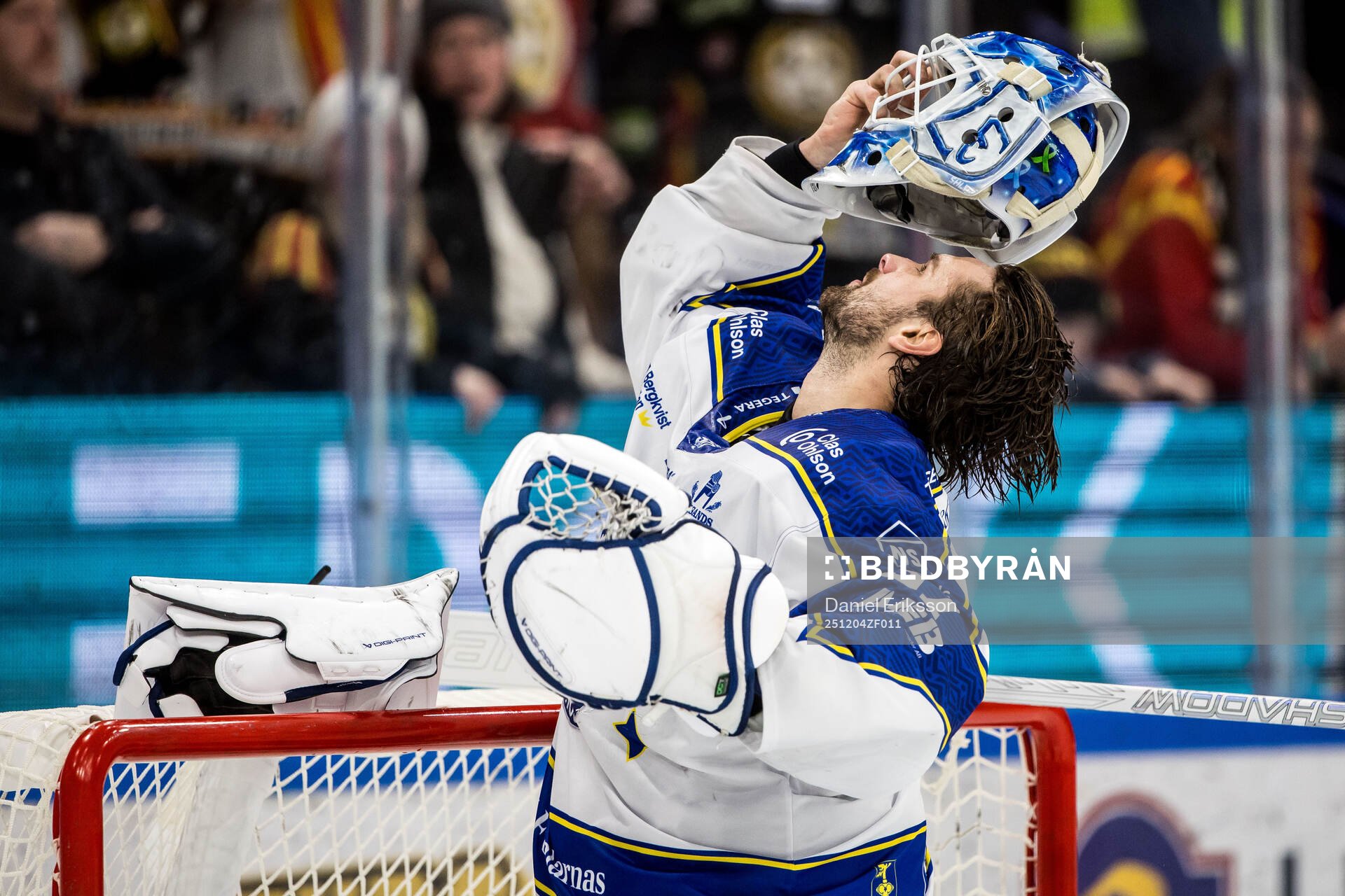 Leksands målvakt Jakob Hellsten
