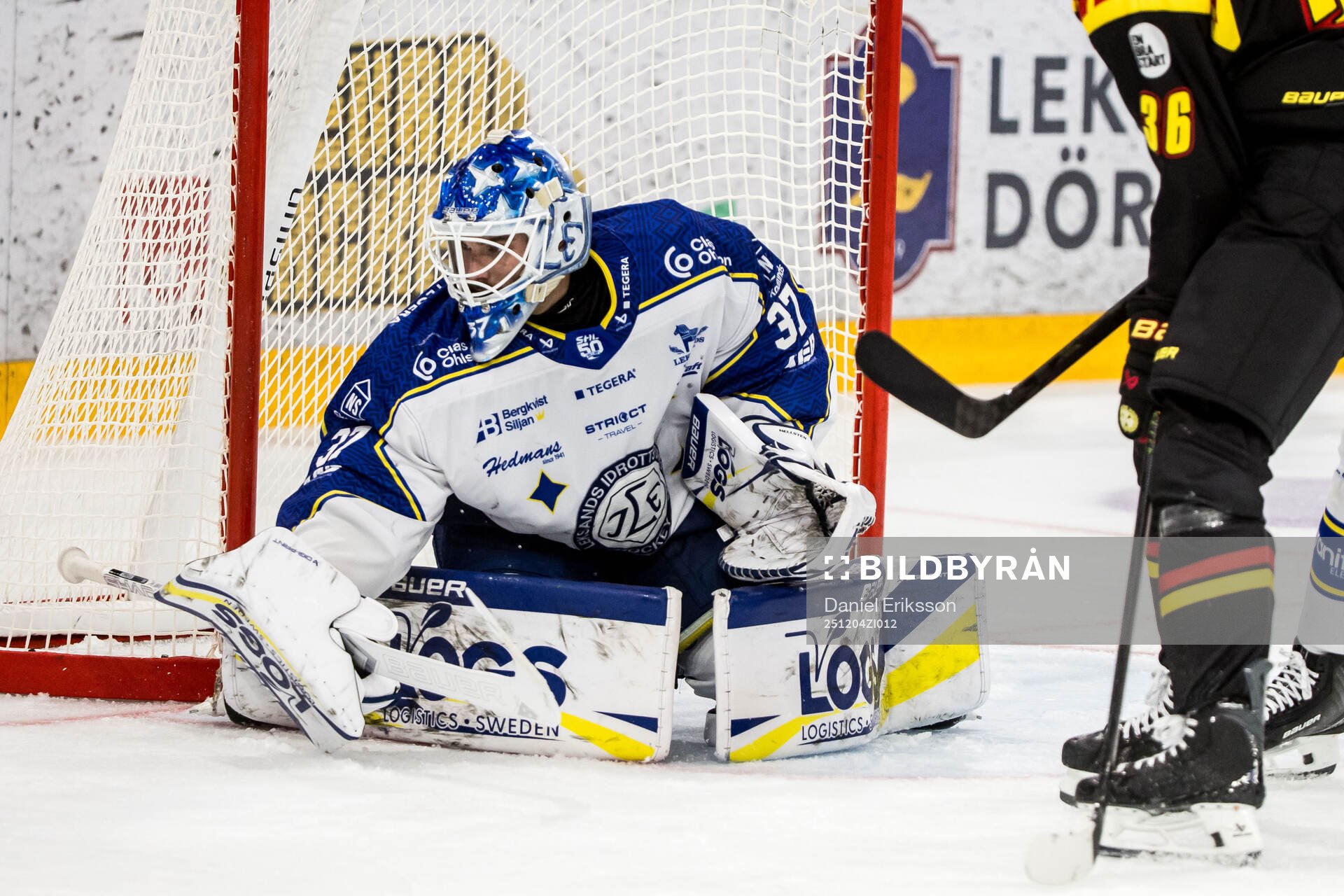 Leksands målvakt Jakob Hellsten