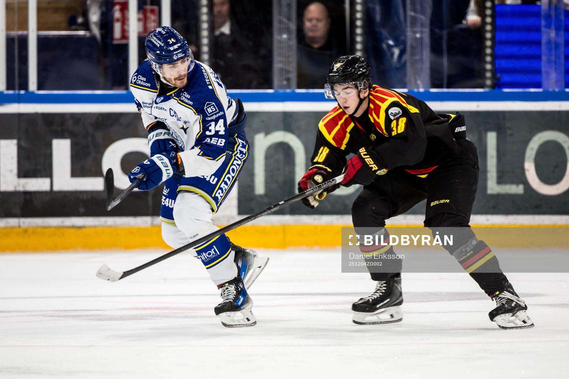 Leksands Peter Cehlarik och Brynäs Gustav Hillström