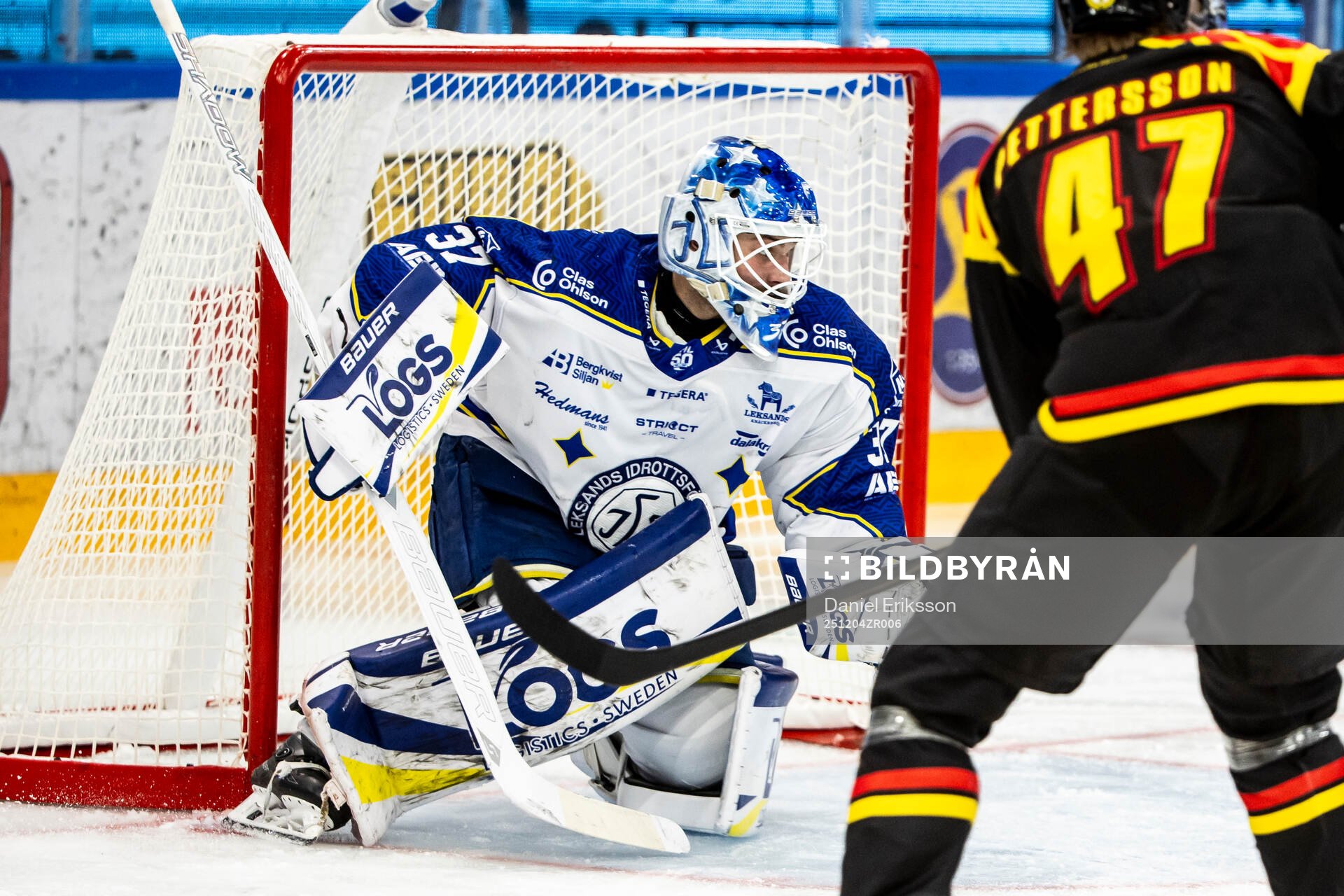 Leksands målvakt Jakob Hellsten