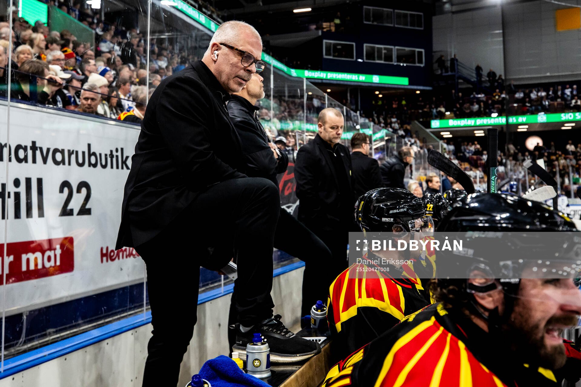 Brynäs assisterande tränare Anders Carlsson