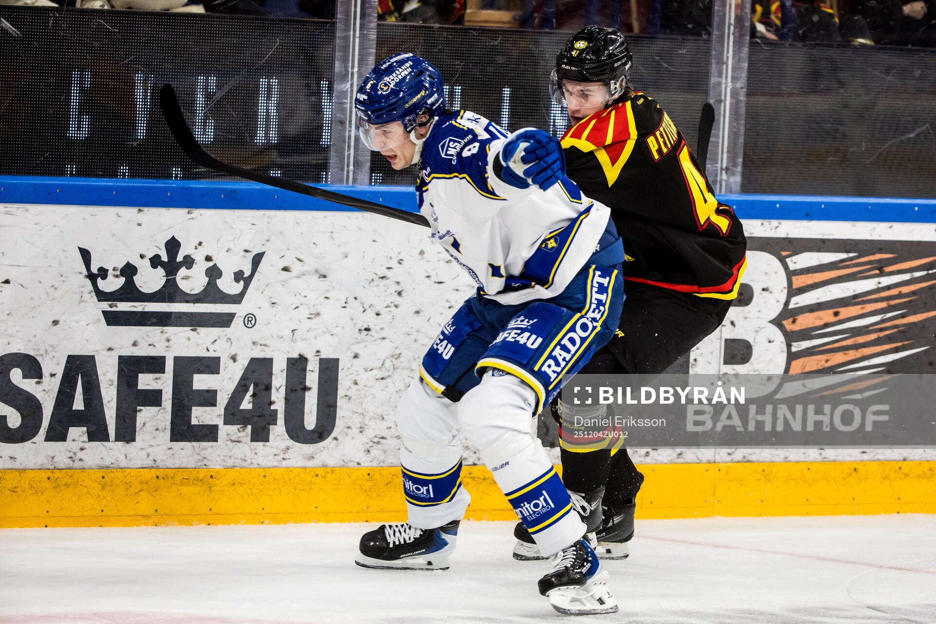 Leksands Alexander Lundqvist och Brynäs Lucas Pettersson