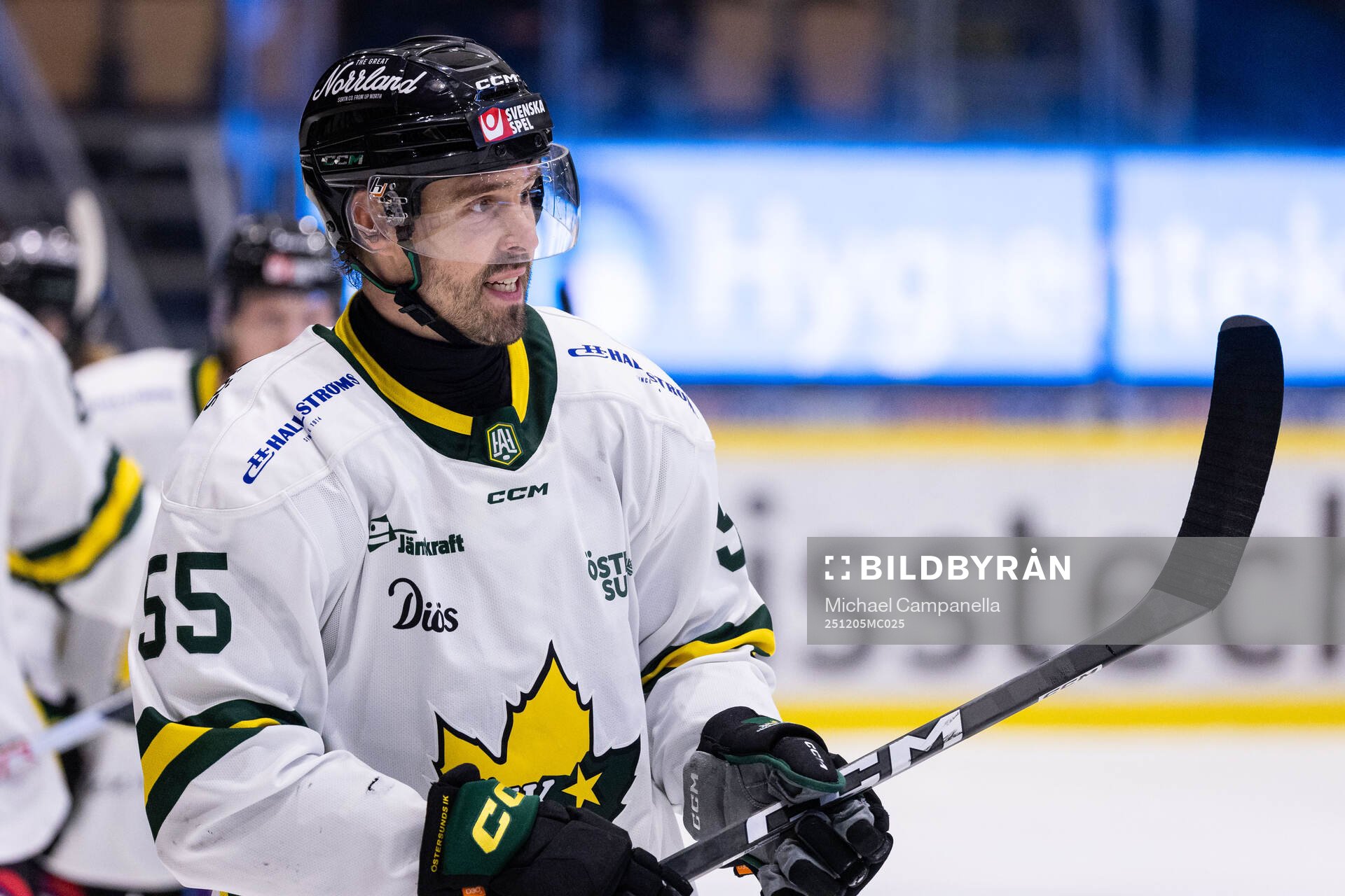 Östersunds Linus Videll jublar