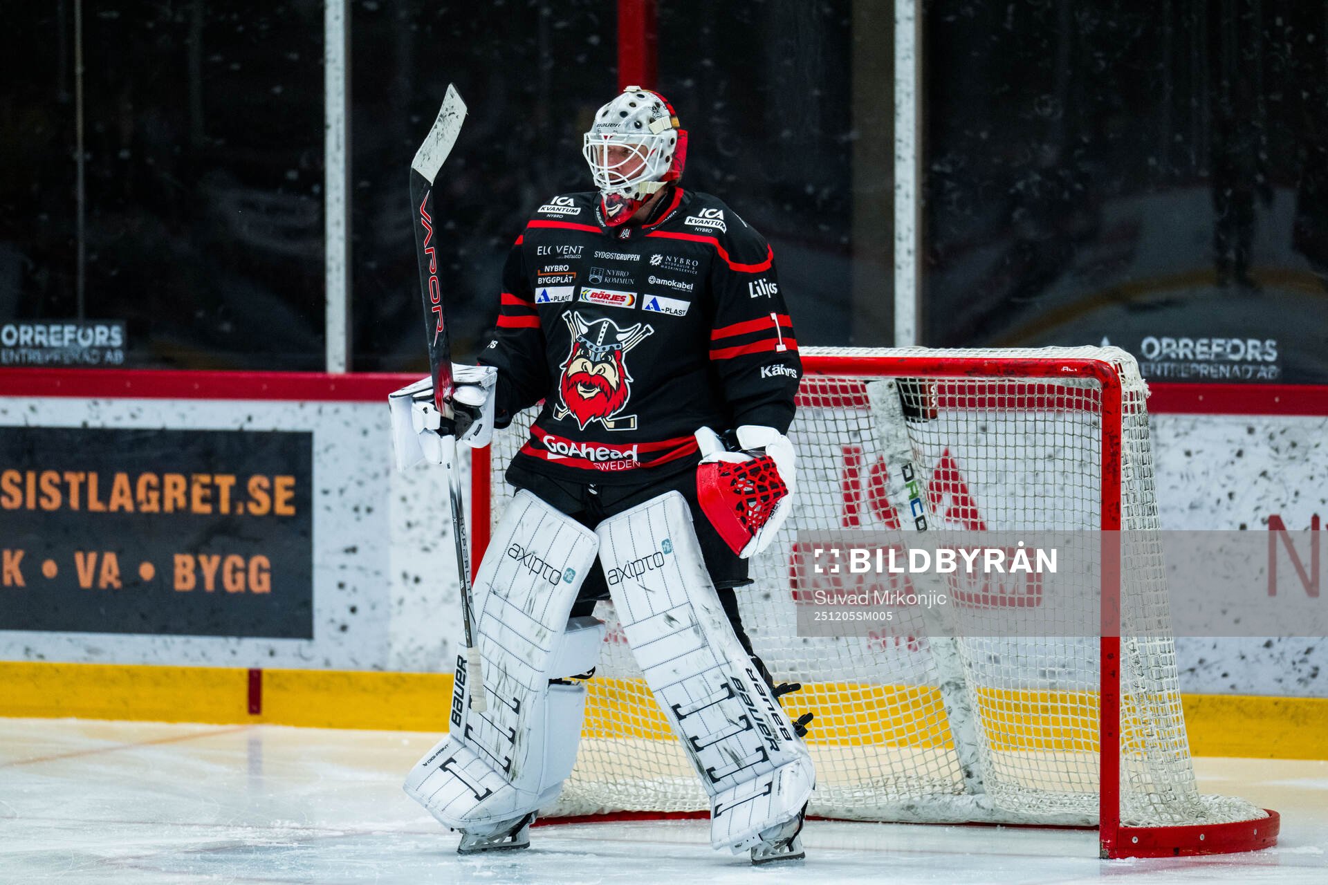 Nybros målvakt Tex Williamsson