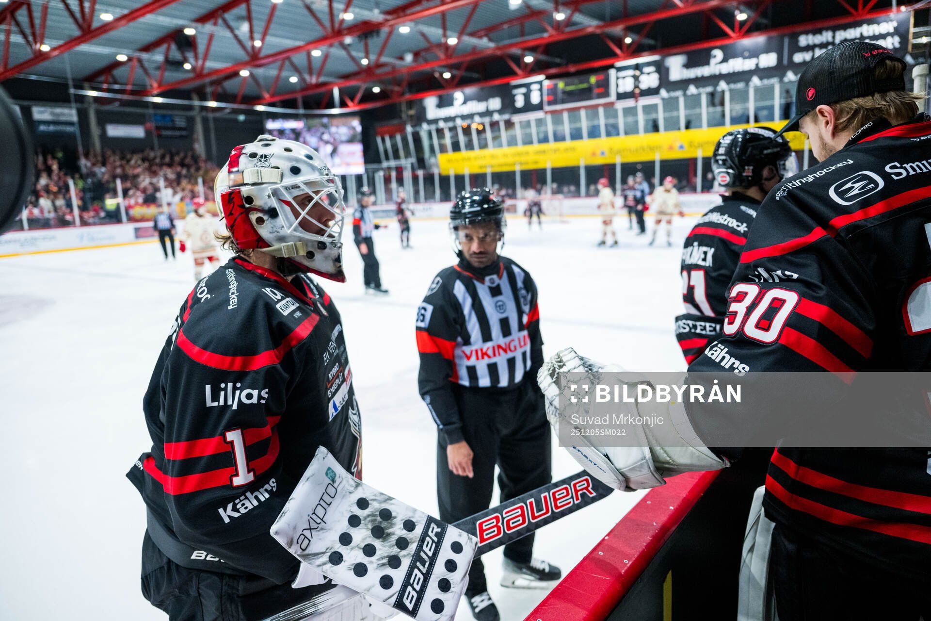 Nybros målvakt Tex Williamsson lämnar isen