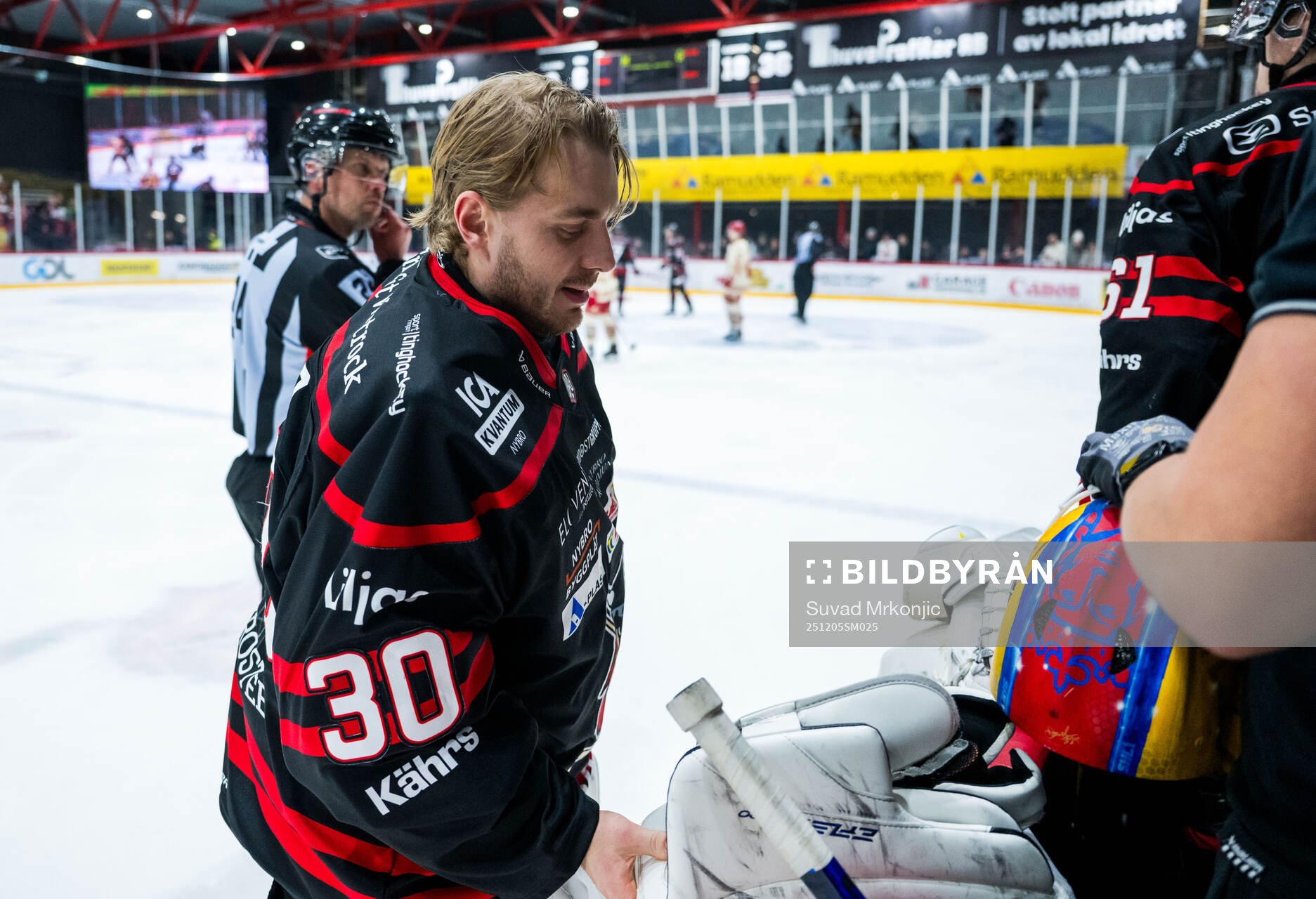 Nybros målvakt Hugo Hävelid