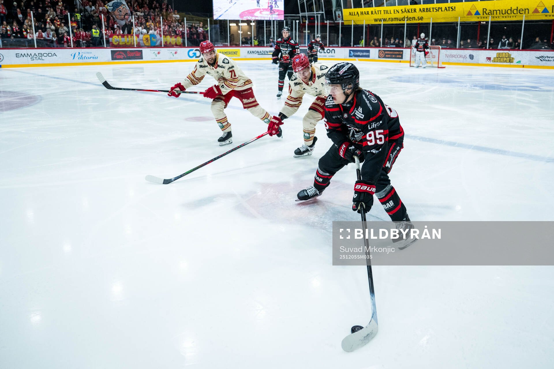 Kalmars Albin Storm och Nybros Gabriel Säll