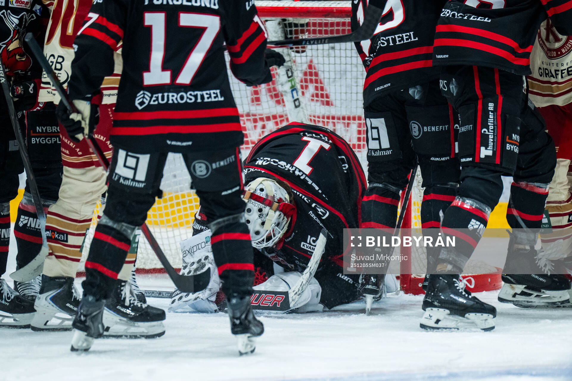 Nybros målvakt Tex Williamsson
