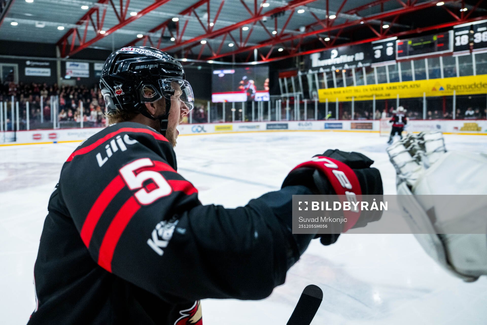 Nybros Fredrik Granberg jublar