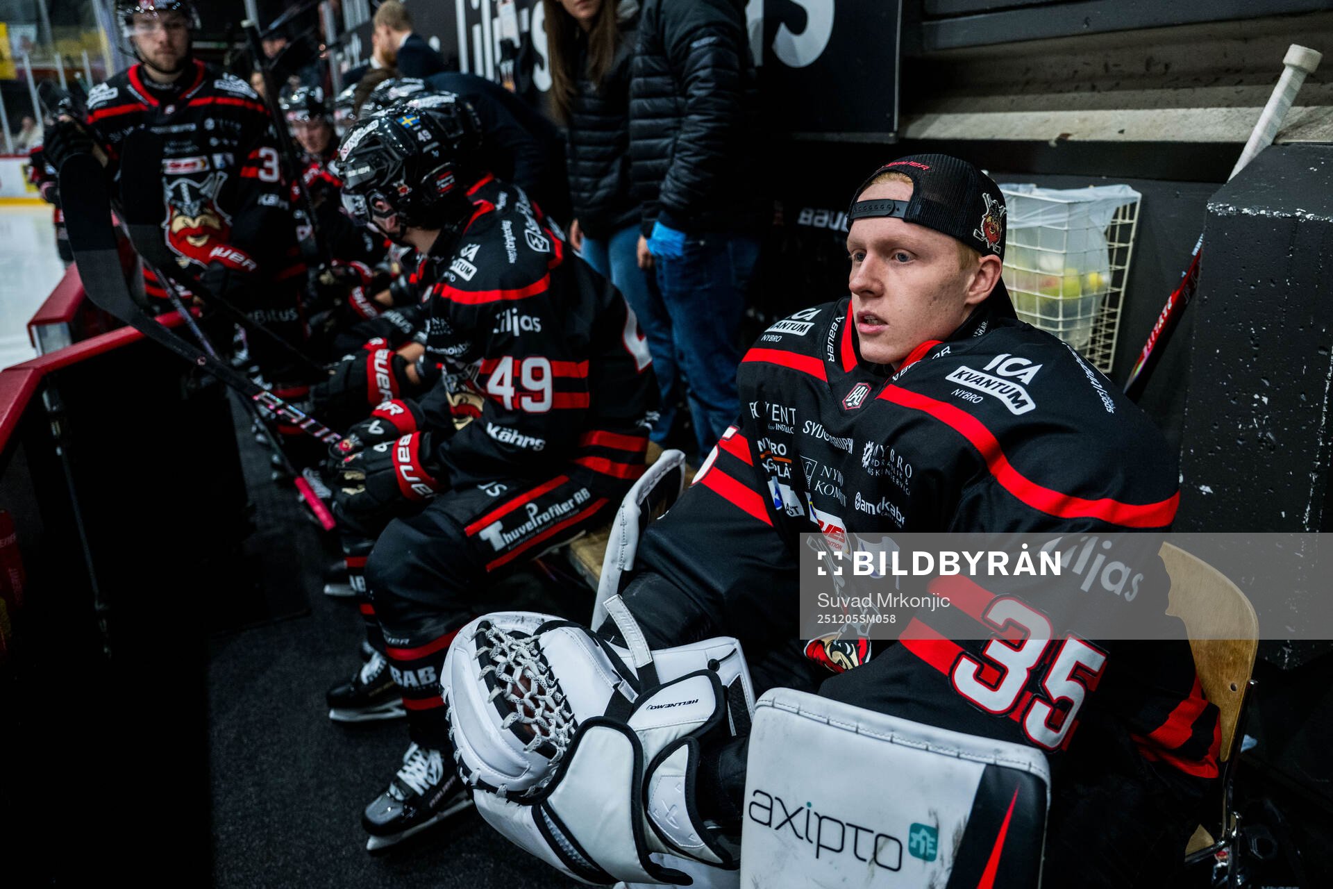 Nybros målvakt Alexander Hellnemo