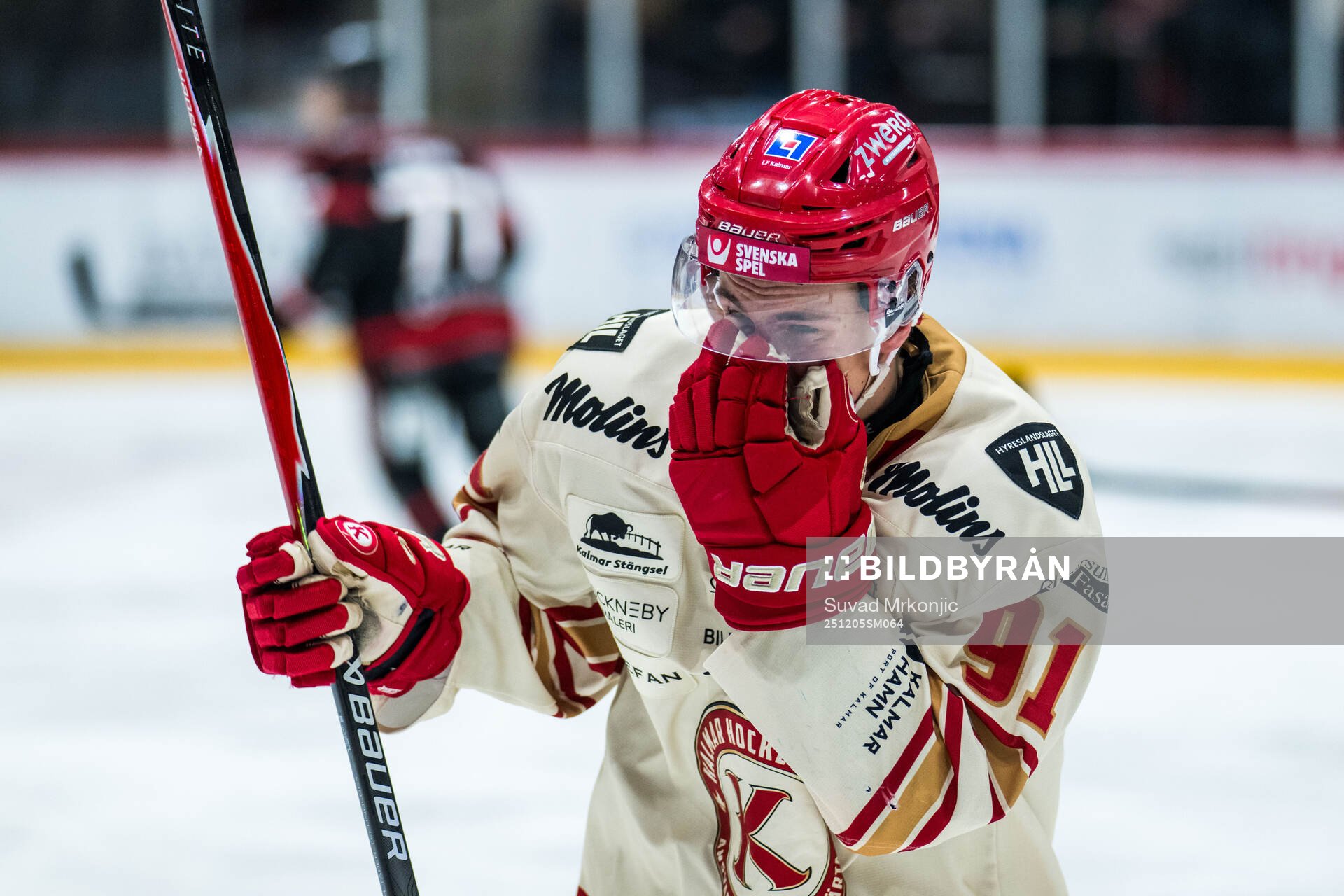 Kalmars Arvid Westlin har ont