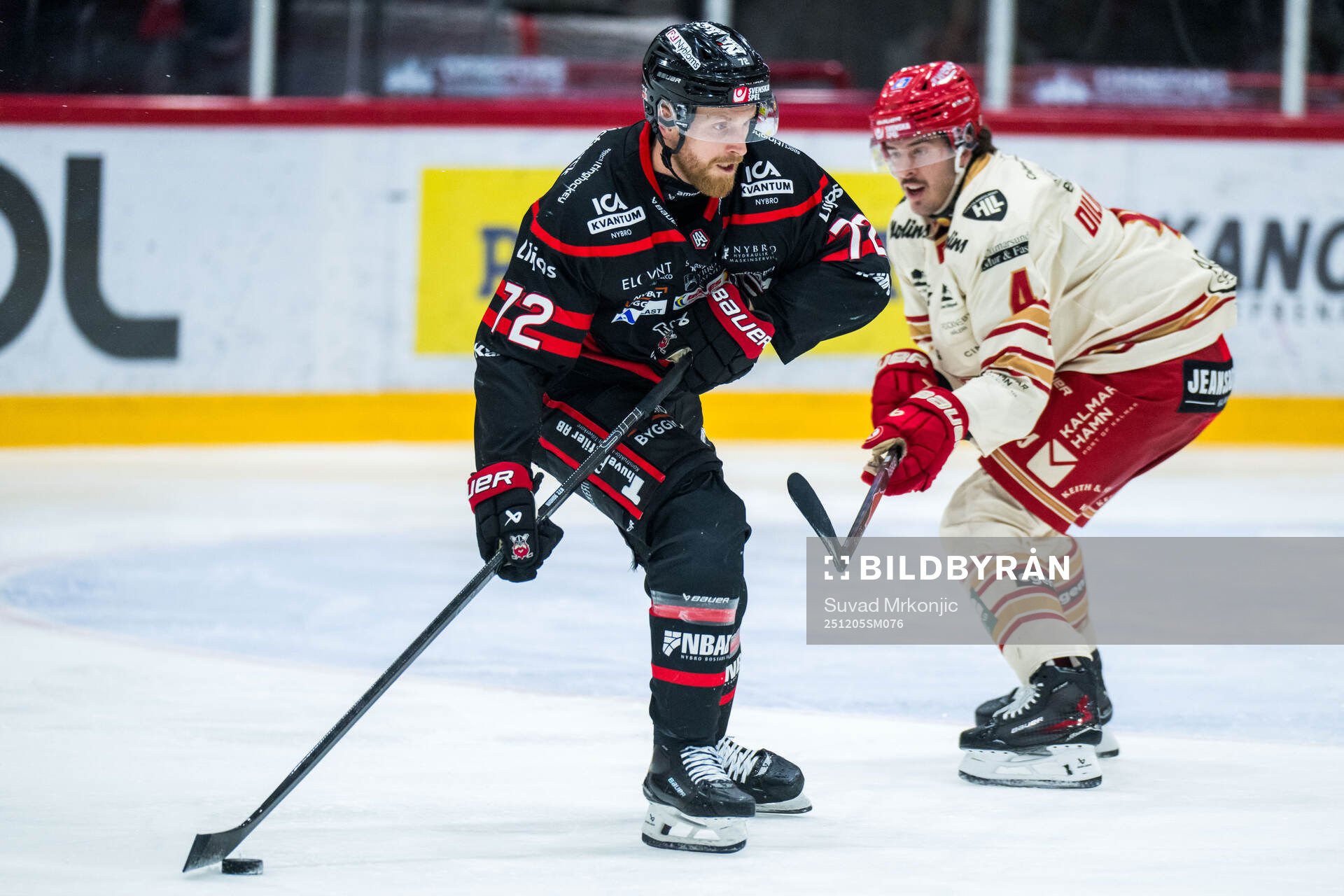 Nybros Joachim Rohdin och Kalmars Peter DiLiberatore