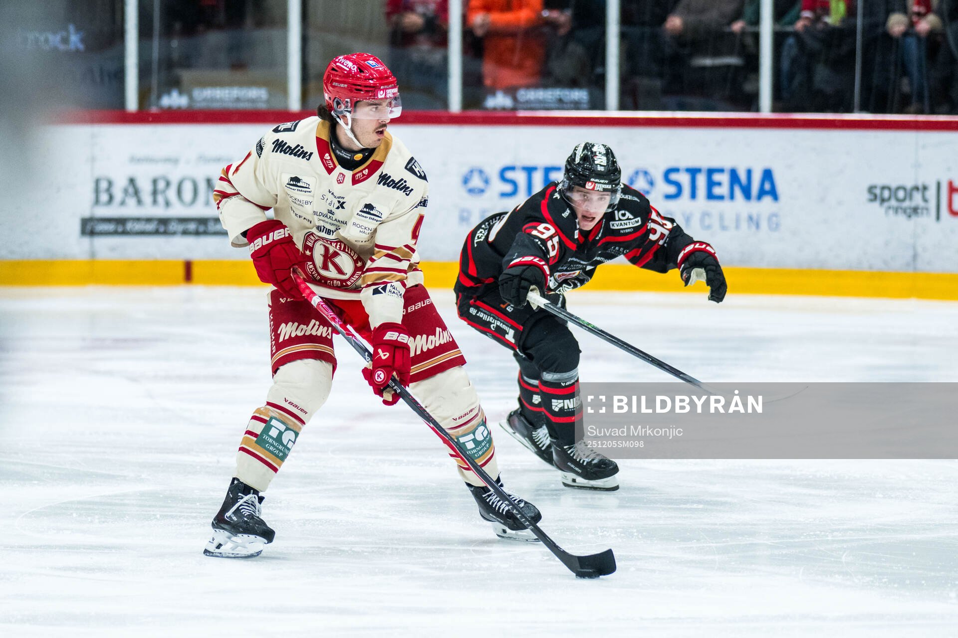 Kalmars Peter DiLiberatore och Nybros Gabriel Säll