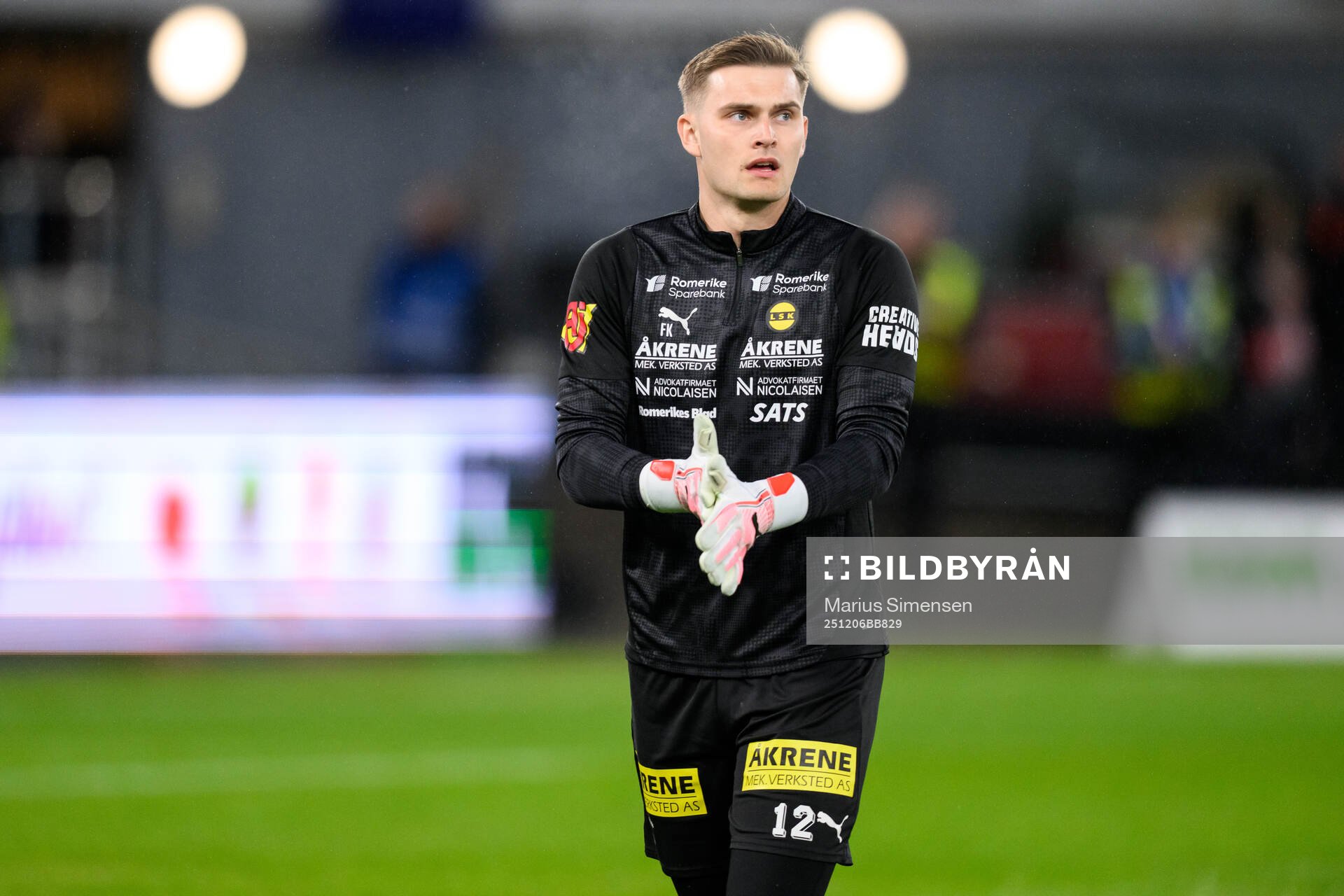 goalkeeper Mads Hedenstad Christiansen of Lillestrøm