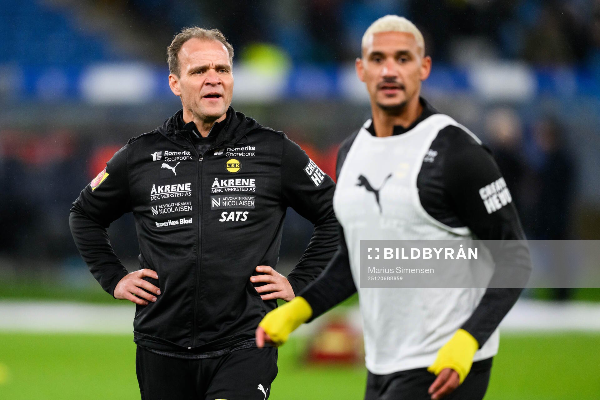 Head coach Hans Erik Ødegaard of Lillestrøm