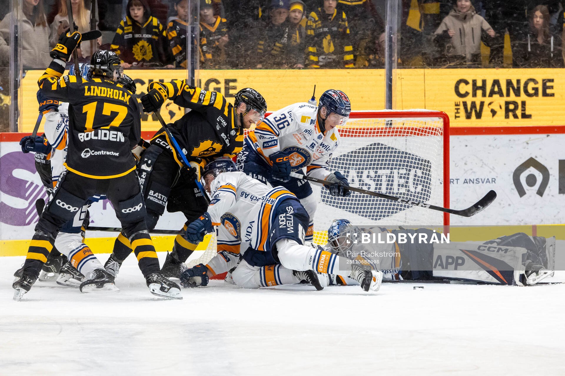 Skellefteås Viktor Grahn och Pär Lindholm
