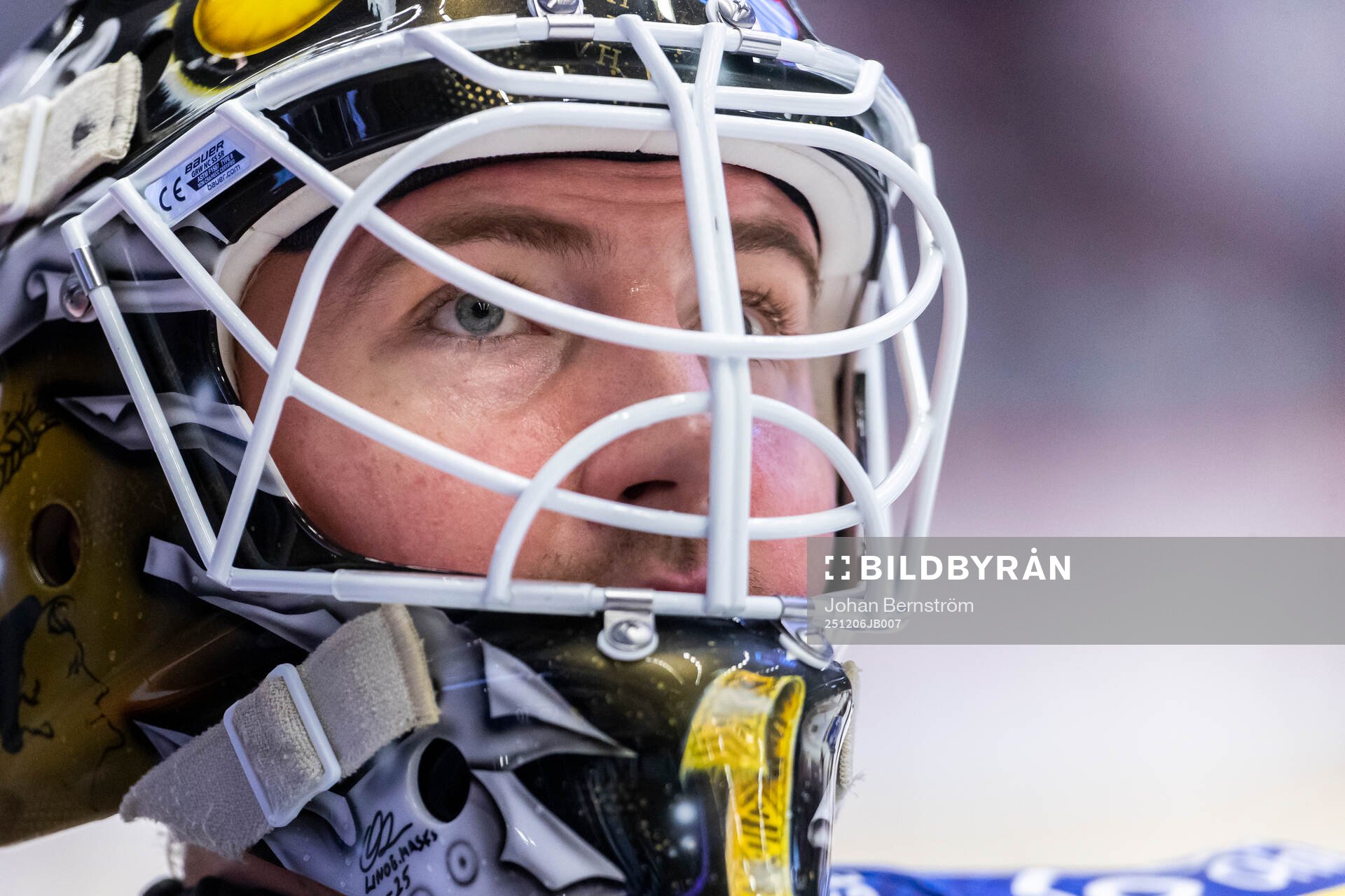 Leksands målvakt Robin Christoffersson