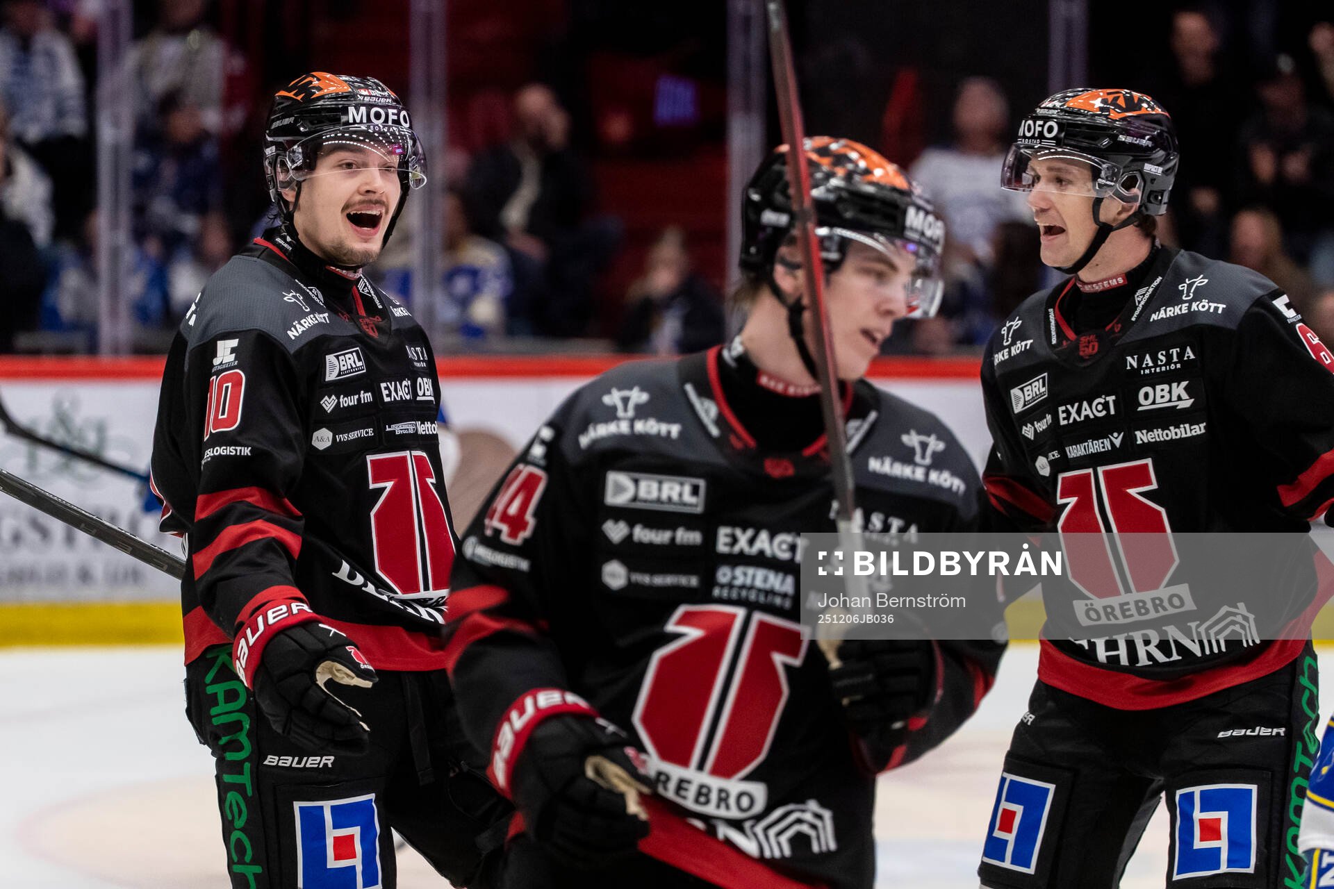 Örebros Sampo Ranta jublar vid 3-0