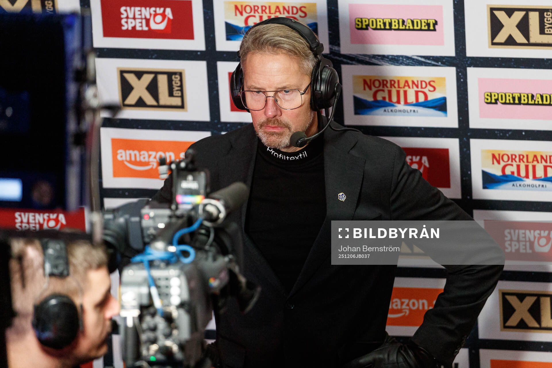 Leksands tränare Johan Hedberg