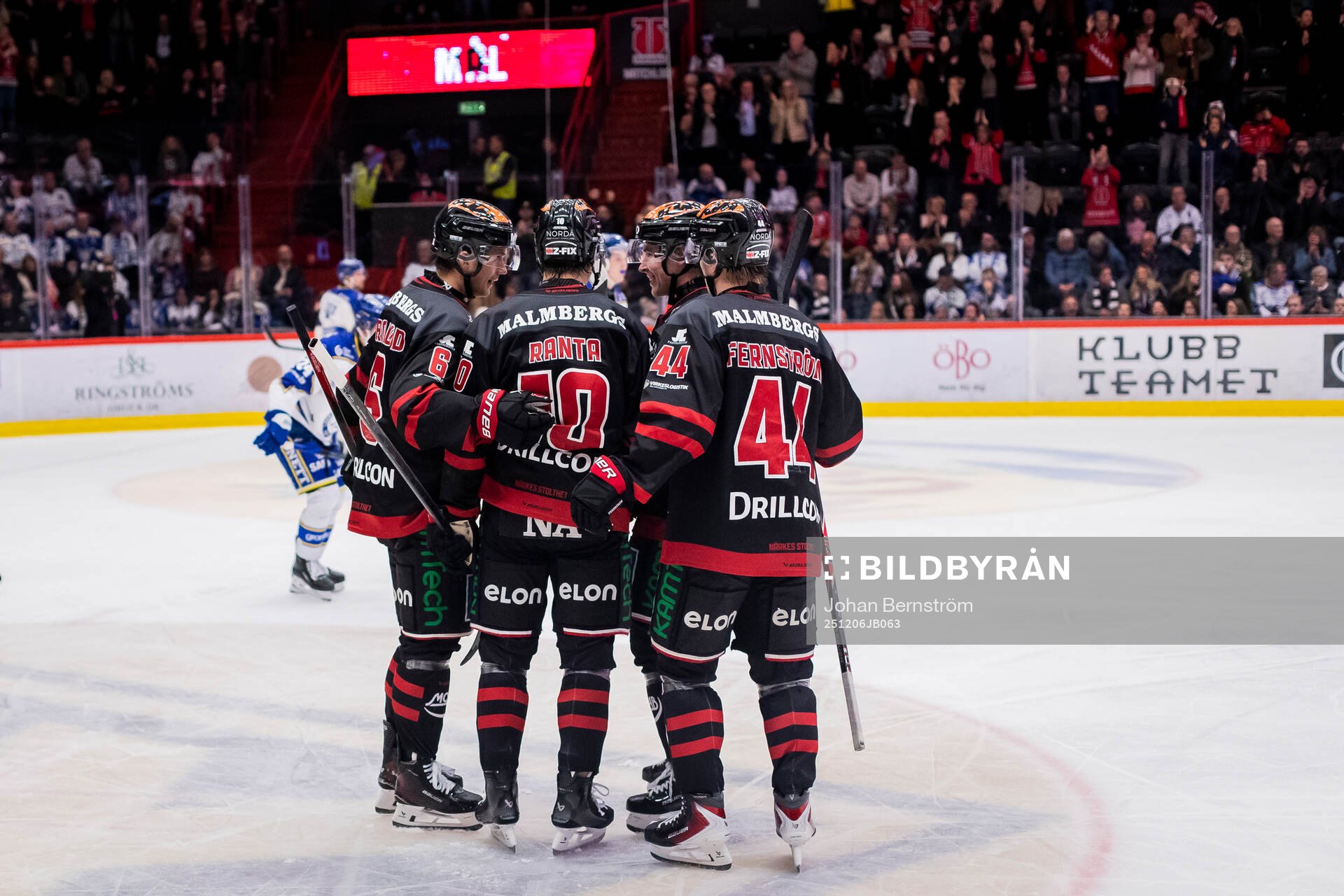 Örebros Sampo Ranta jublar vid 3-0