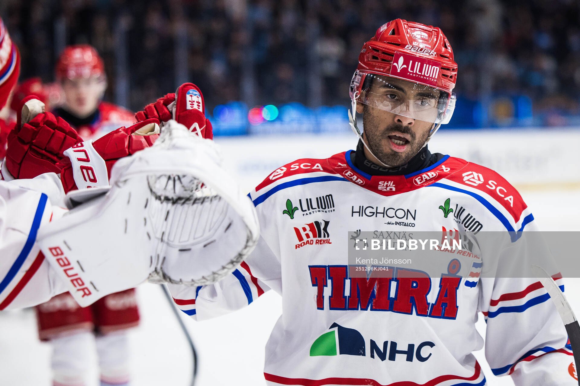 Timrås Jeremy Boyce-Rotevall jublar