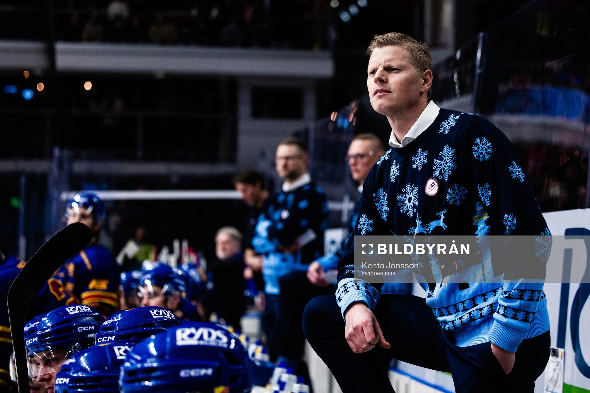 Djurgårdens assisterande tränare Patrik Andersson i en