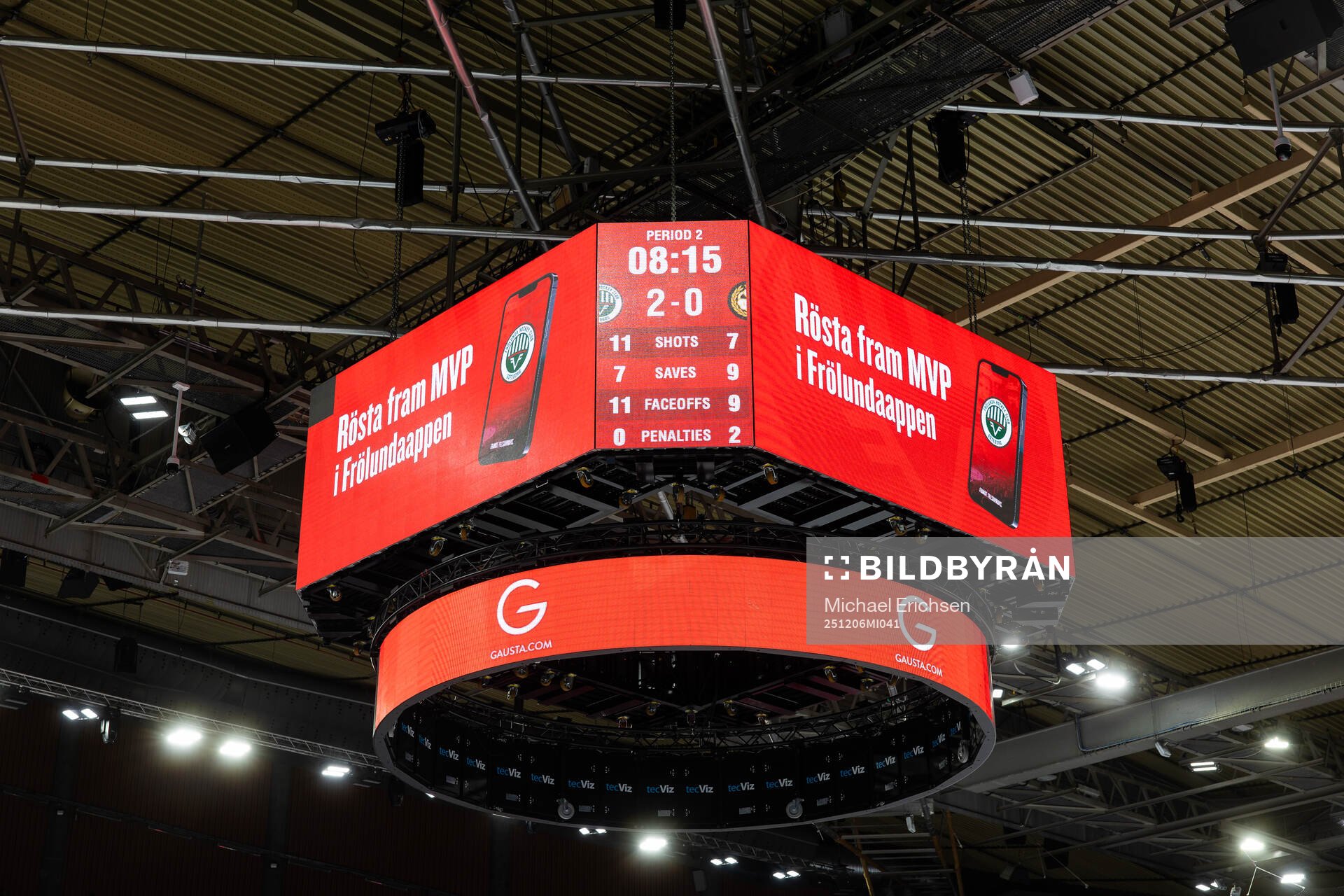Mediakuben i Scandinavium