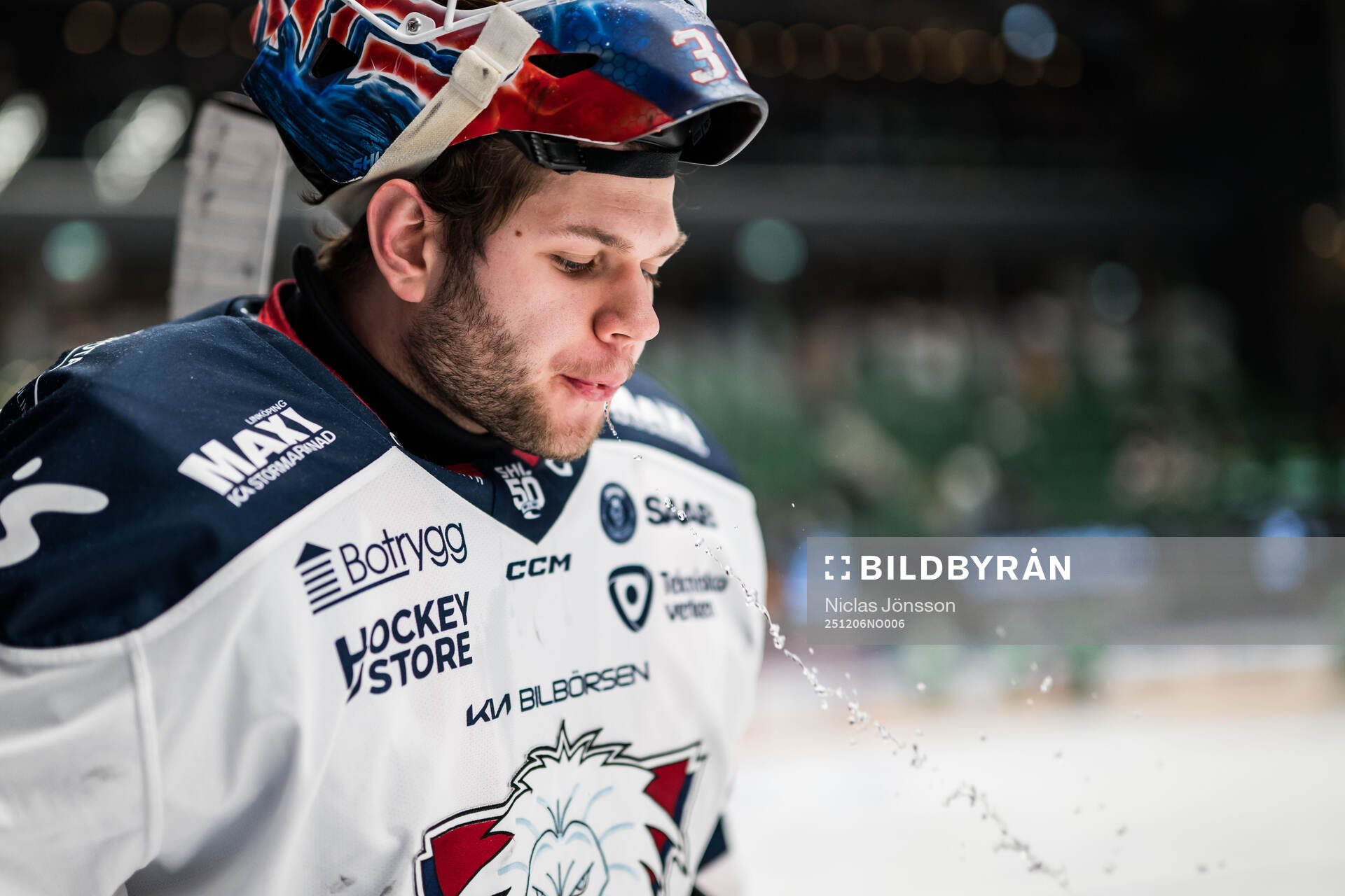 Linköpings målvakt Jesper Myrenberg