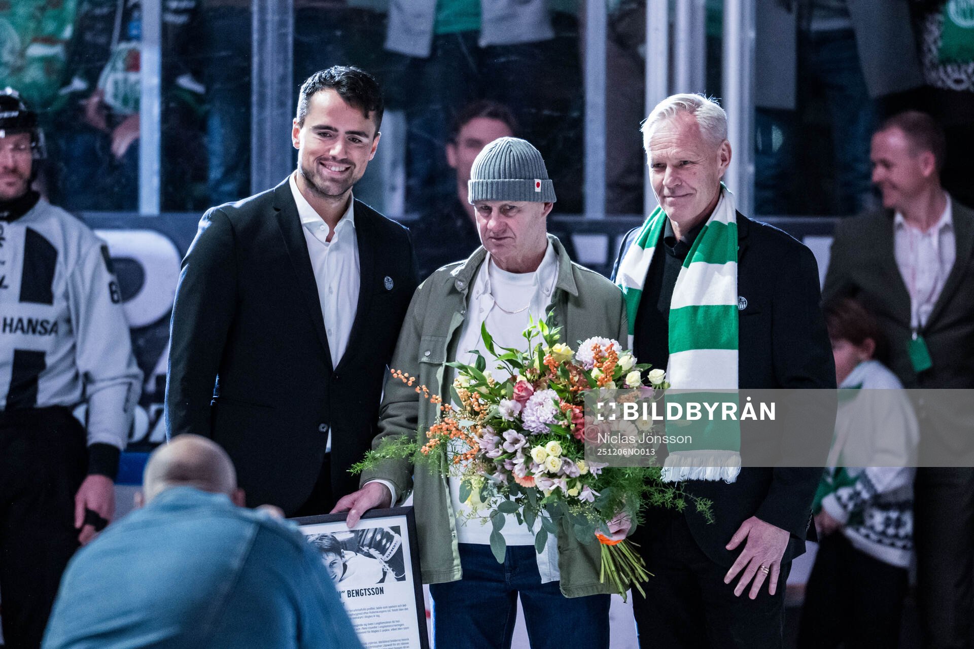 Rögles Klubbdirektör Alen Bibic, Kenth Sudden Bengtsson