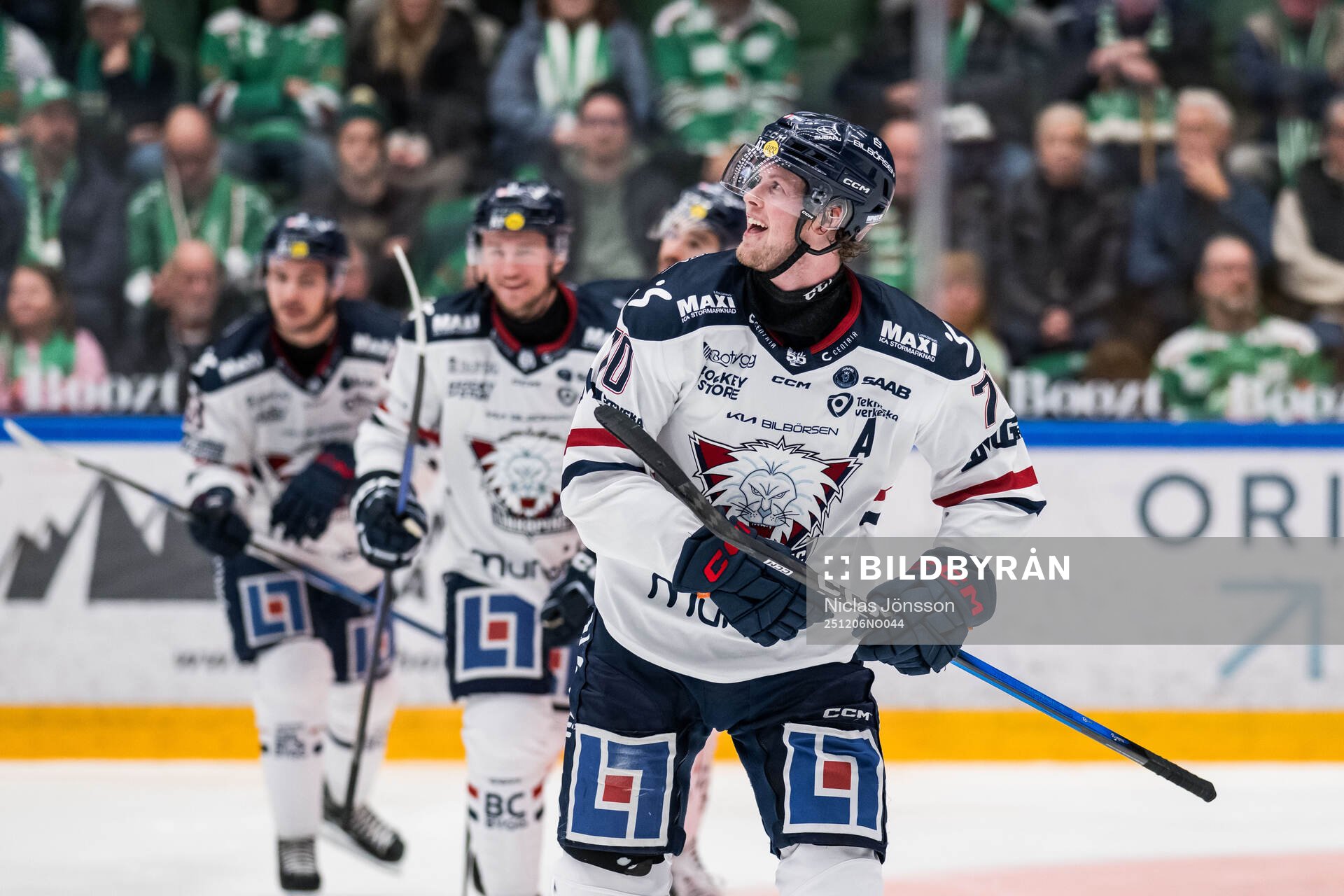 Linköpings Fredrik Karlström jublar