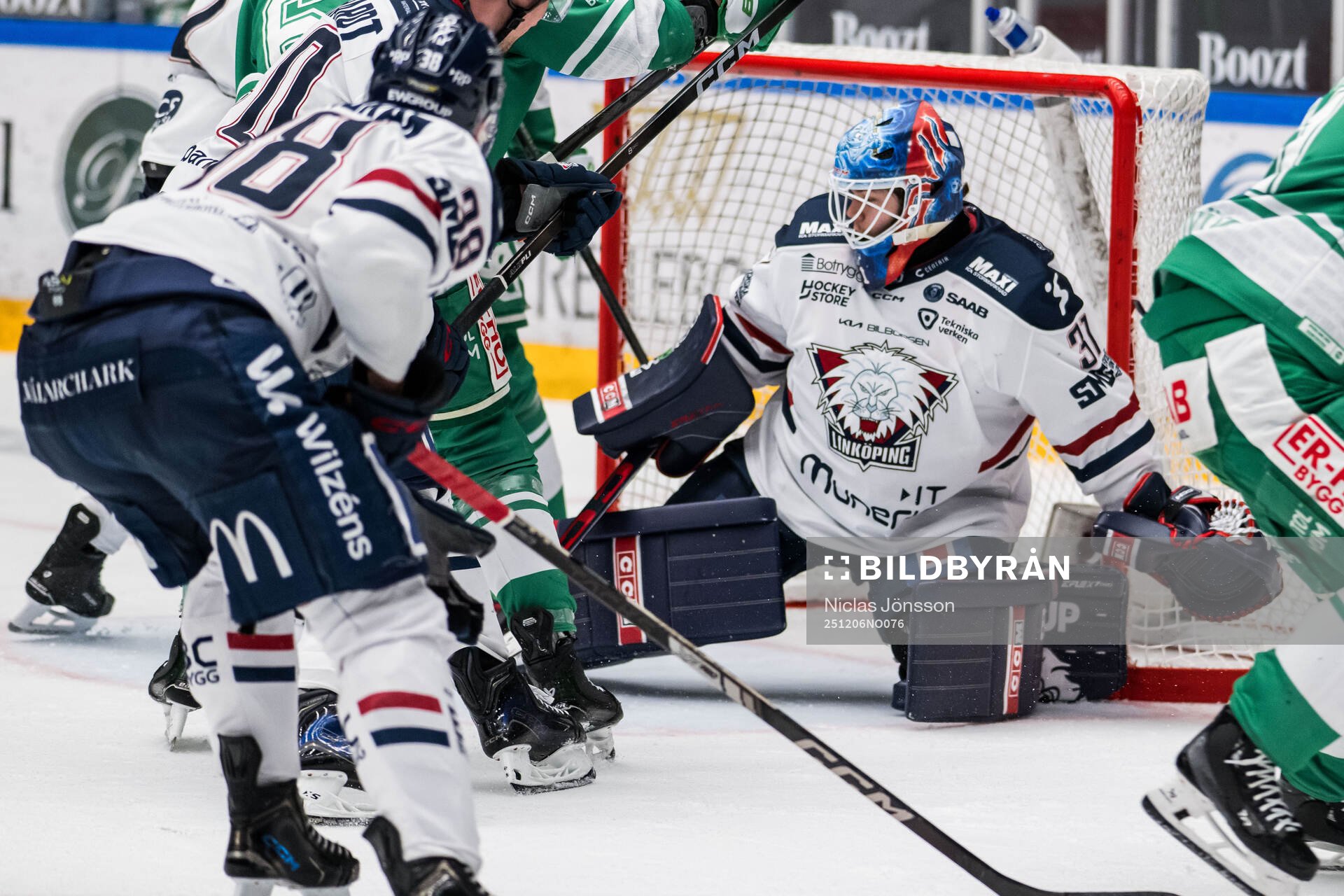 Linköpings målvakt Jesper Myrenberg