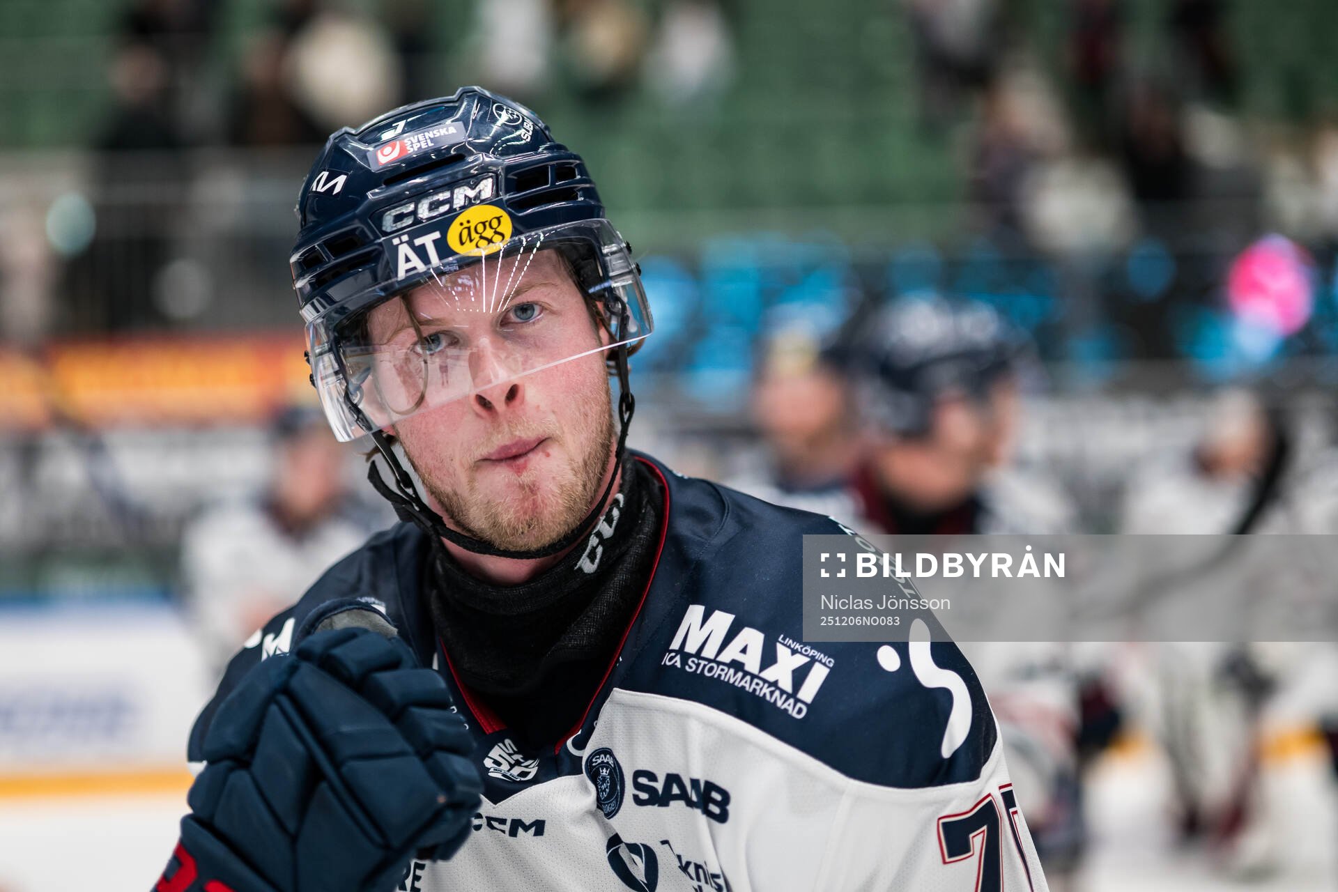Linköpings Fredrik Karlström jublar