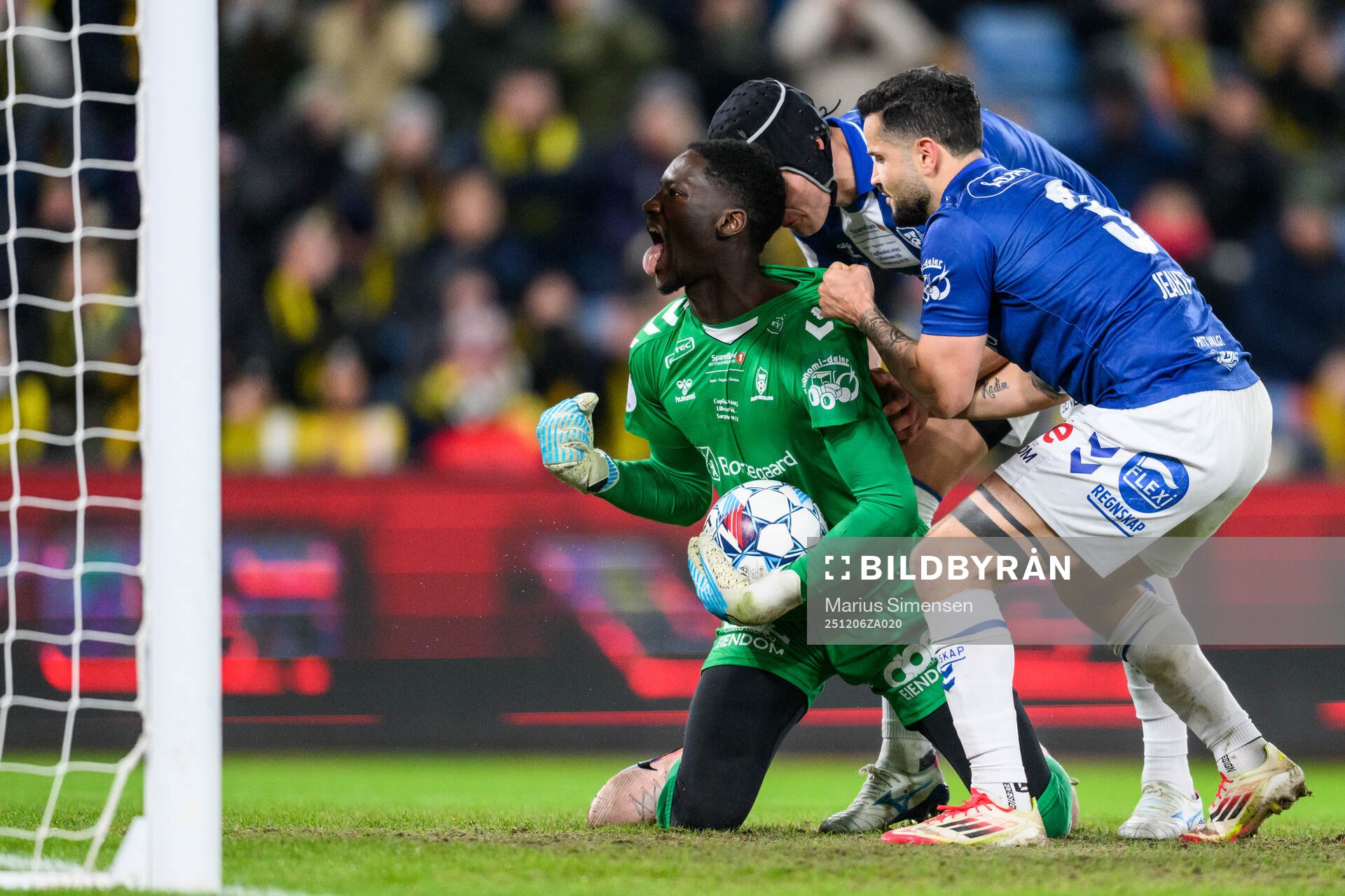 goalkeeper Mamour Ndiaye of Sarpsborg 08