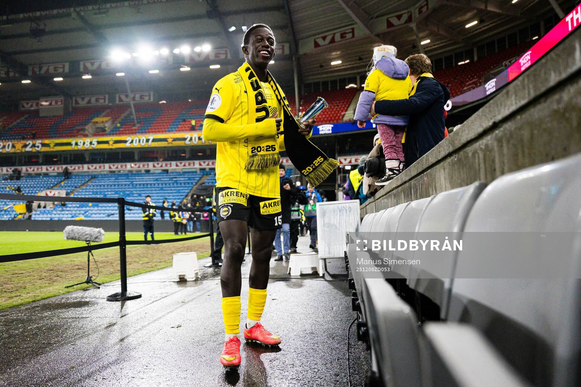 Salieu Drammeh of Lillestrøm
